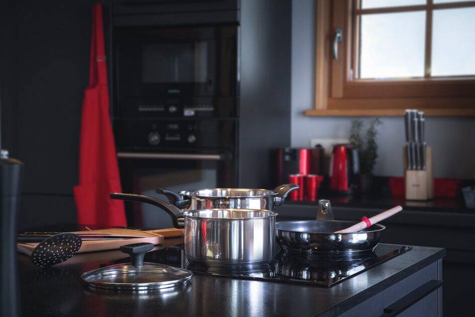 Emotion set 5 pièces poêles 20/24cm casseroles 16/18/20cm + cv