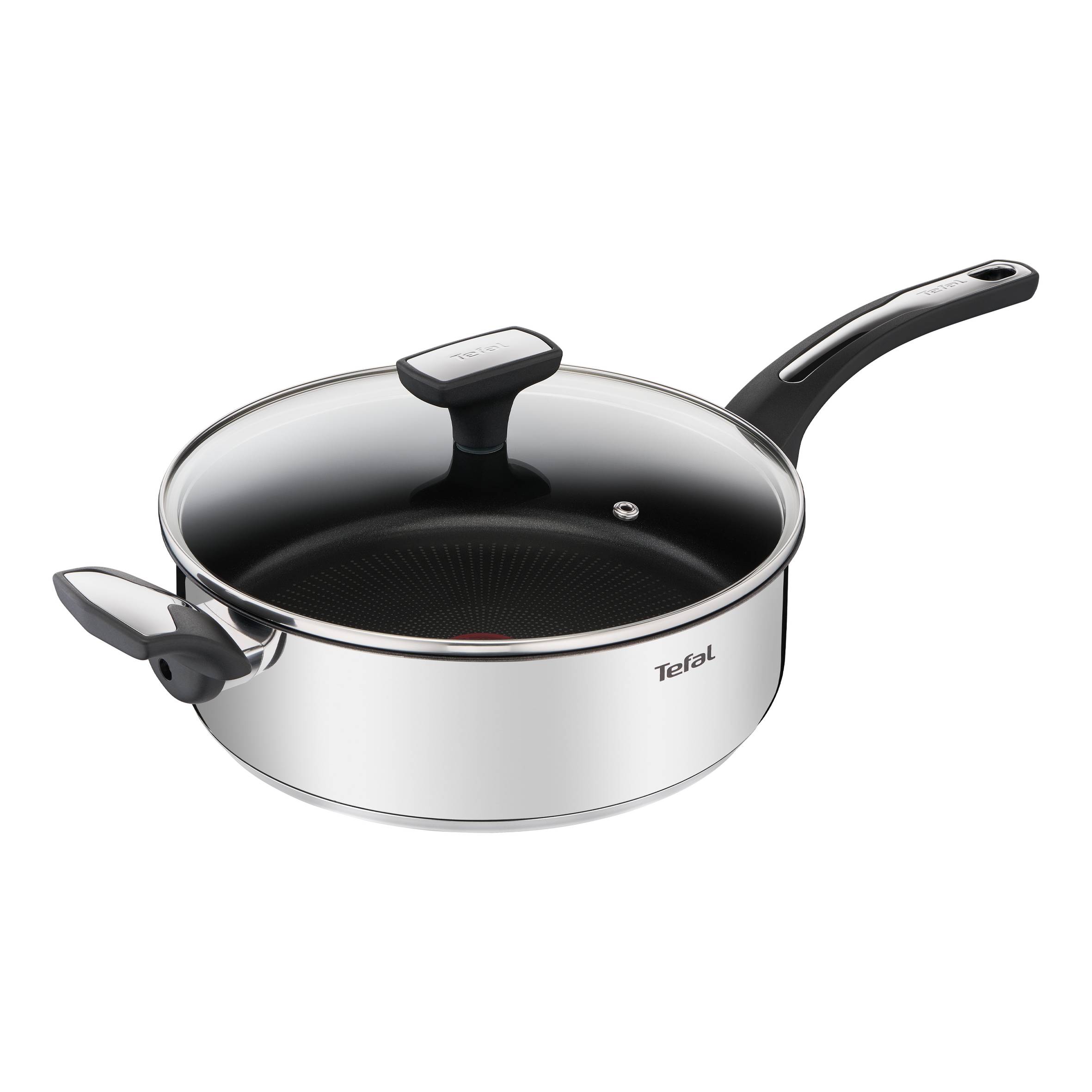Casseruola Bassa In Acciaio Inox Con Fondo Termodiffusore Sandwich A Tre Strati O Cm 16 H Cm 75 Litri 13