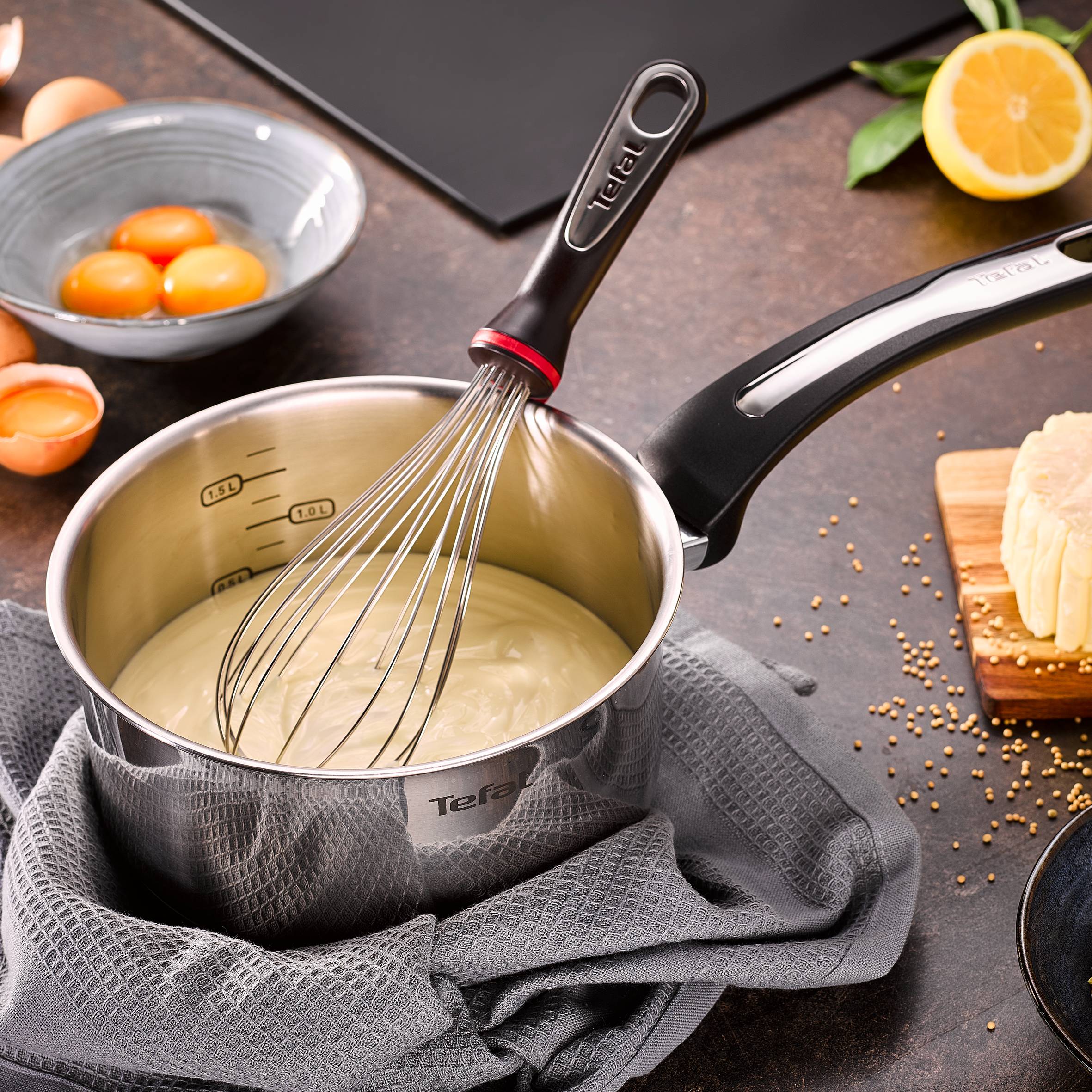 Emotion casserole 18cm inox