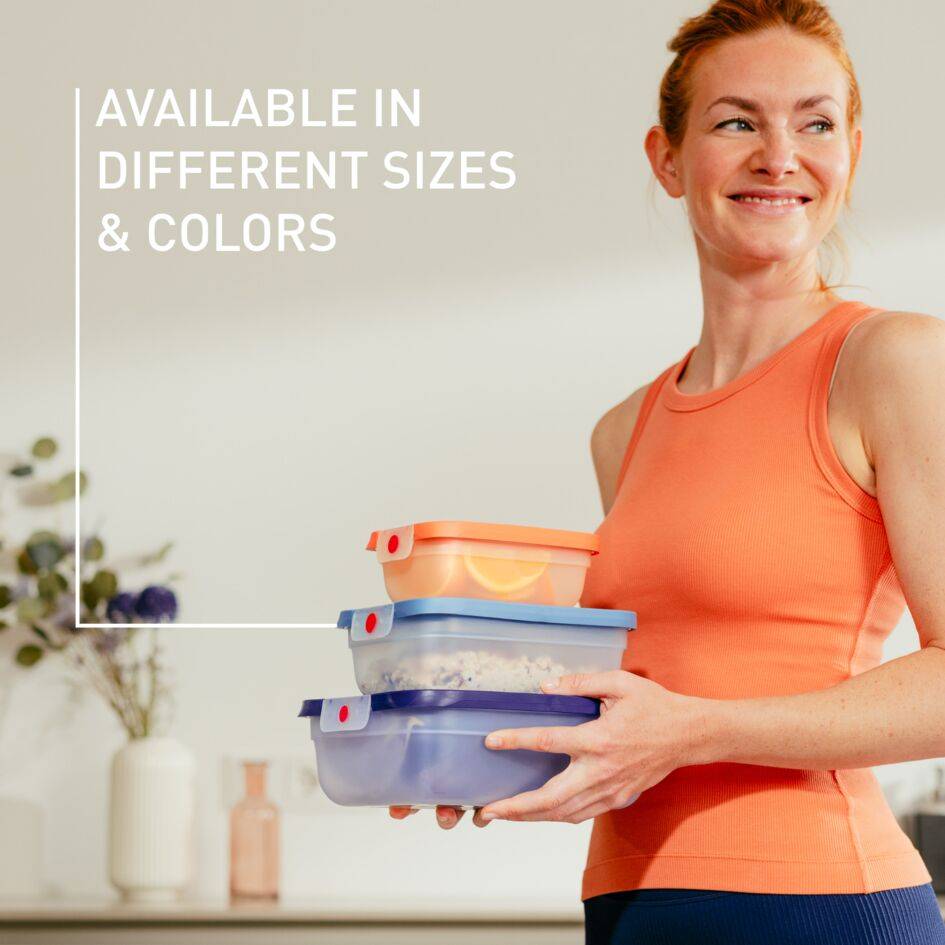 oneClick, Lot de boîtes de conservation, Compactes, Hermétiques