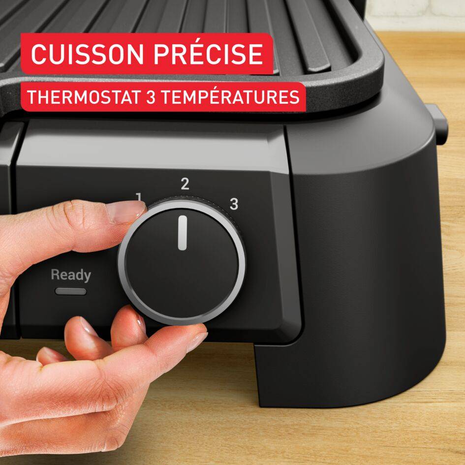 SuperGrill 3-en-1, Gril de contact, Barbecue, Position four