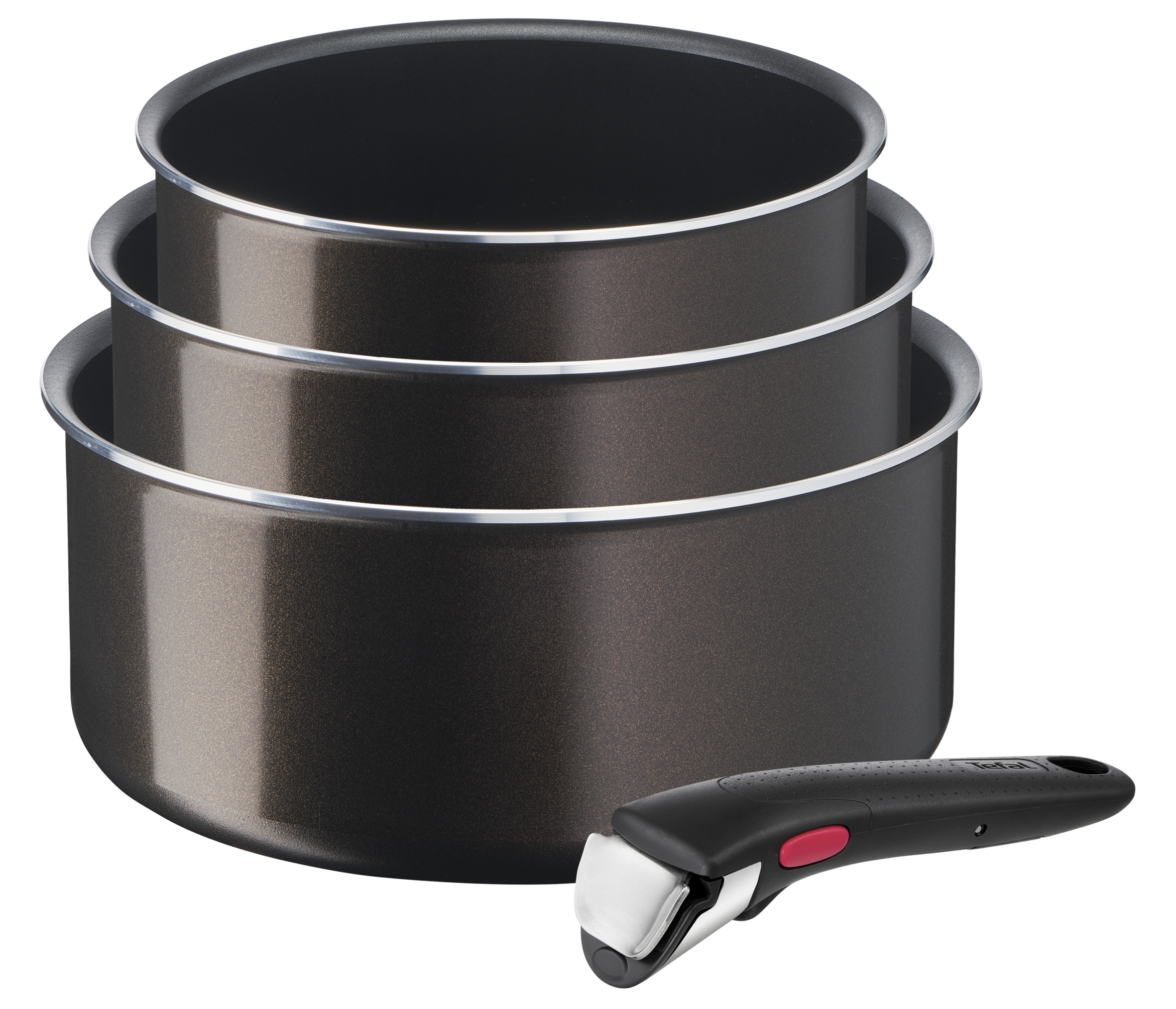 Tefal Ingenio Poêle à Crêpes 27 Cm Easy Plus – Antiadhésive Titanium, Empilable, Thermo-Signal, Fabriquée En France