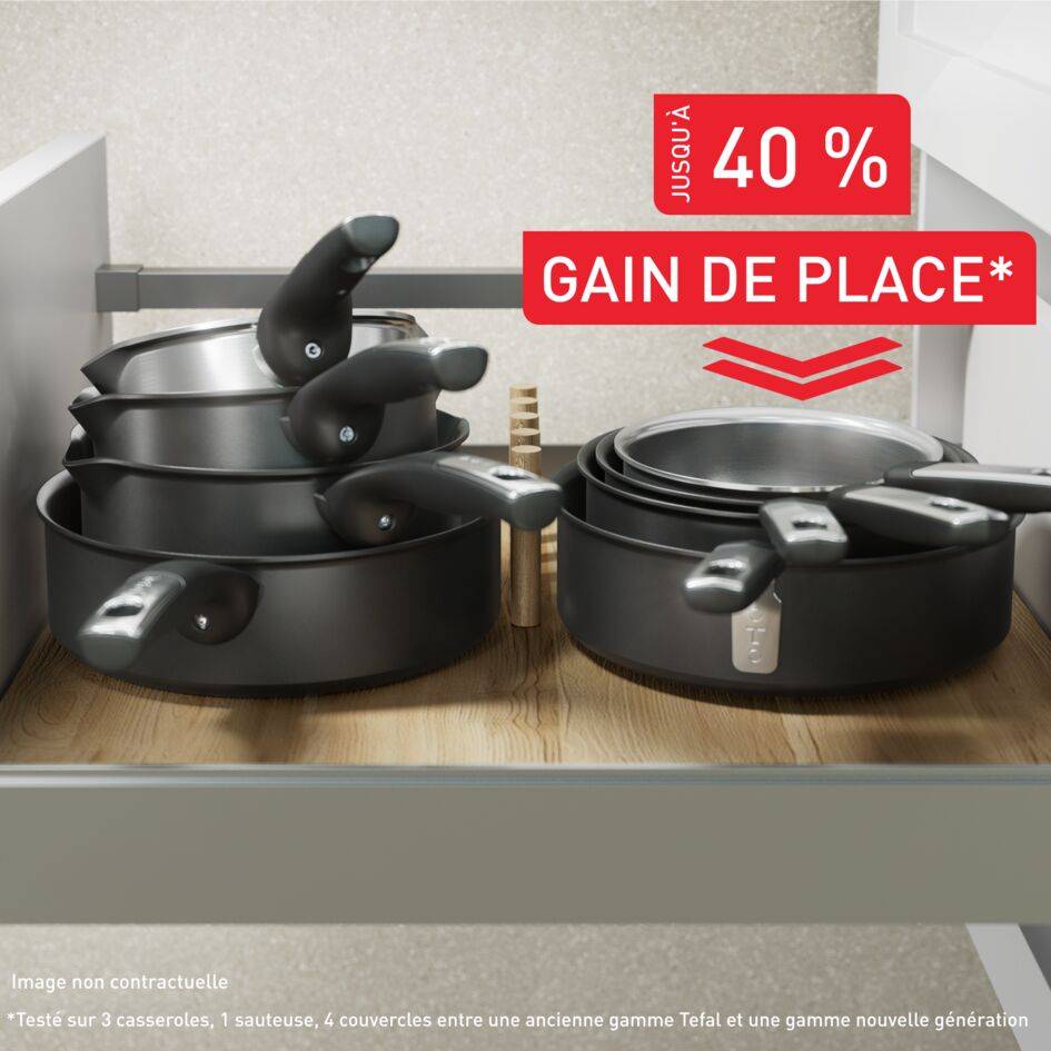 Excellence Ceramic, Casserole 16 cm, Revêtement céramique antiadhésif haute performance