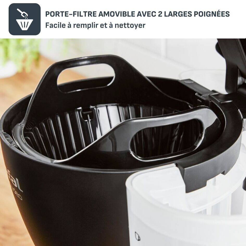 Incluedo, Cafetière filtre, 1.25 L, 10 à 15 tasses, Arrêt automatique
