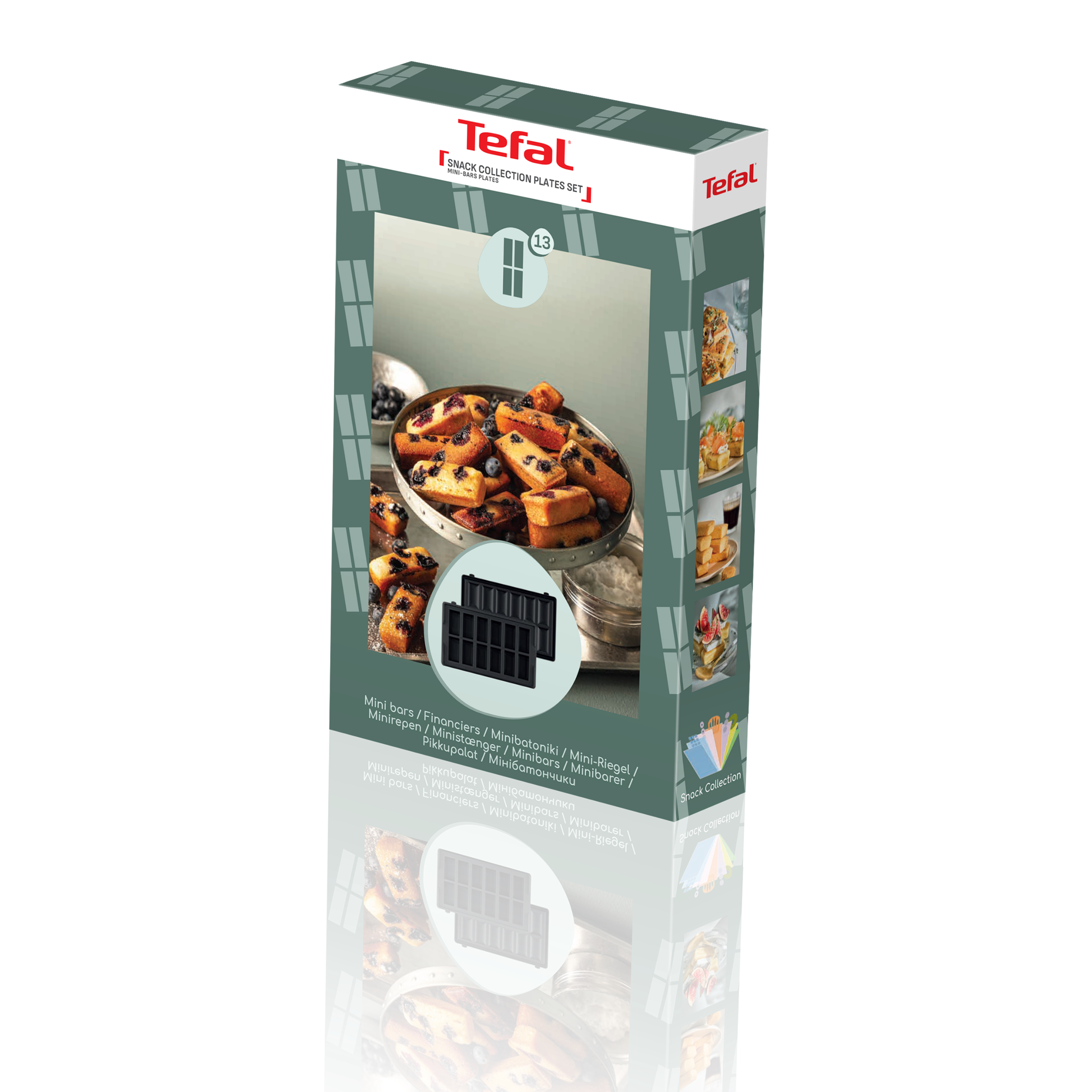 2 plaques Financier Snack Collection XA8113F0