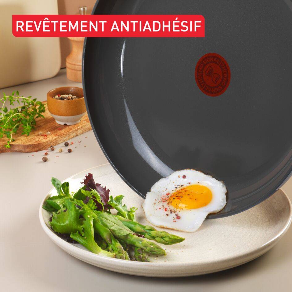 CERA COLOR, Batterie de cuisine 7pc, CERAM