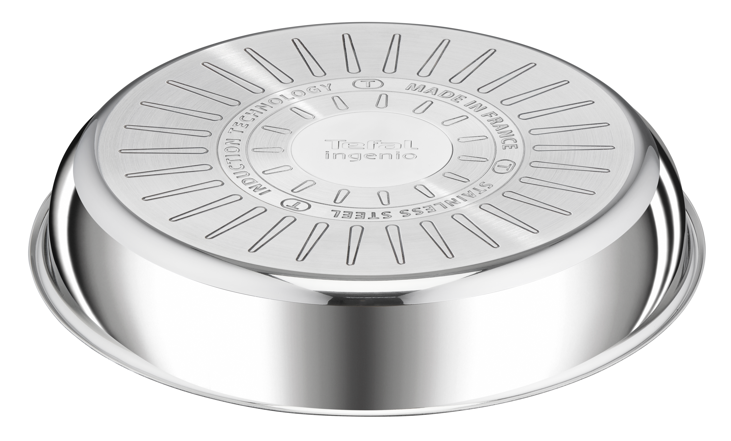 Ingenio Préférence, Poêle manche amovible, Inox, Induction, 24cm