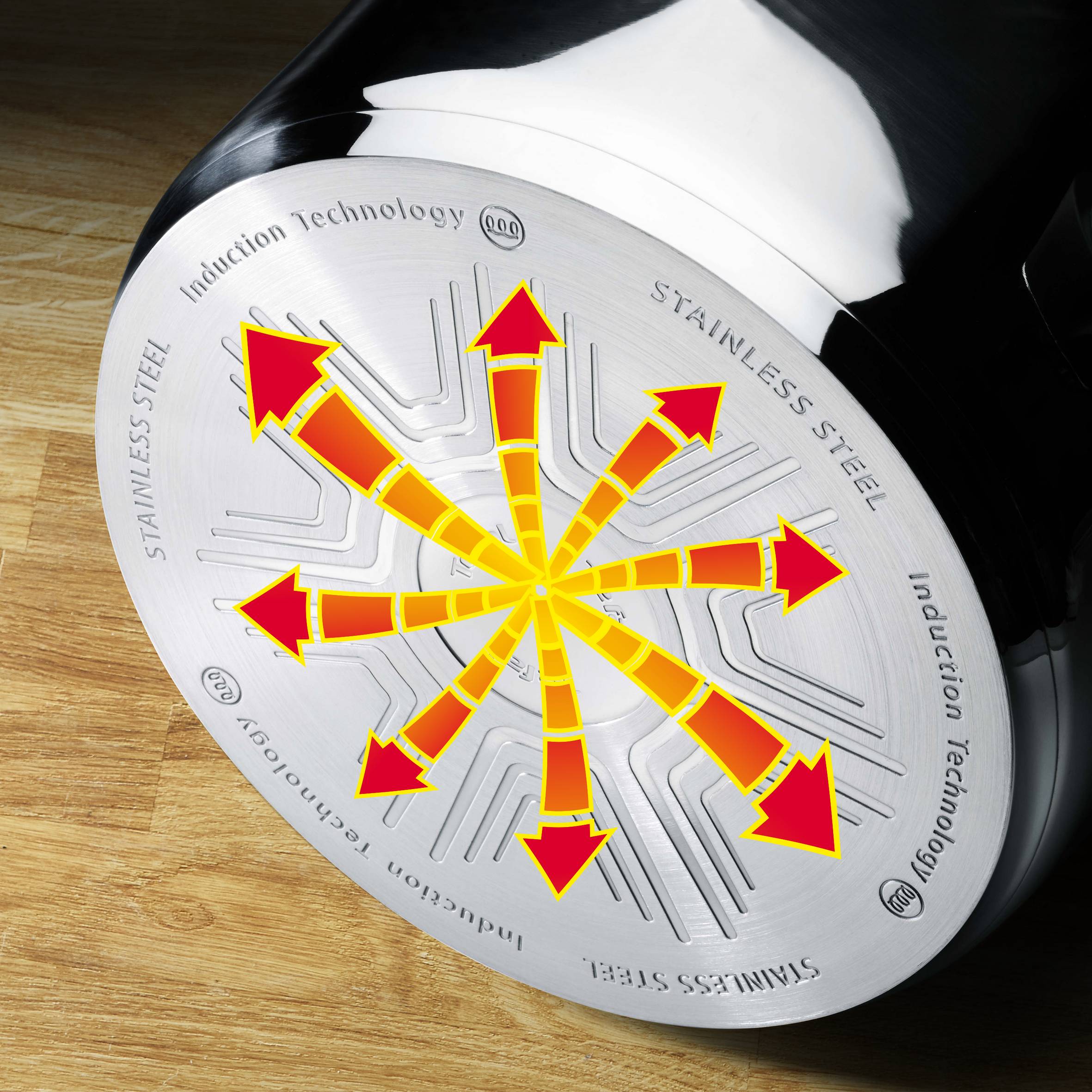 Emotion casserole 18cm inox