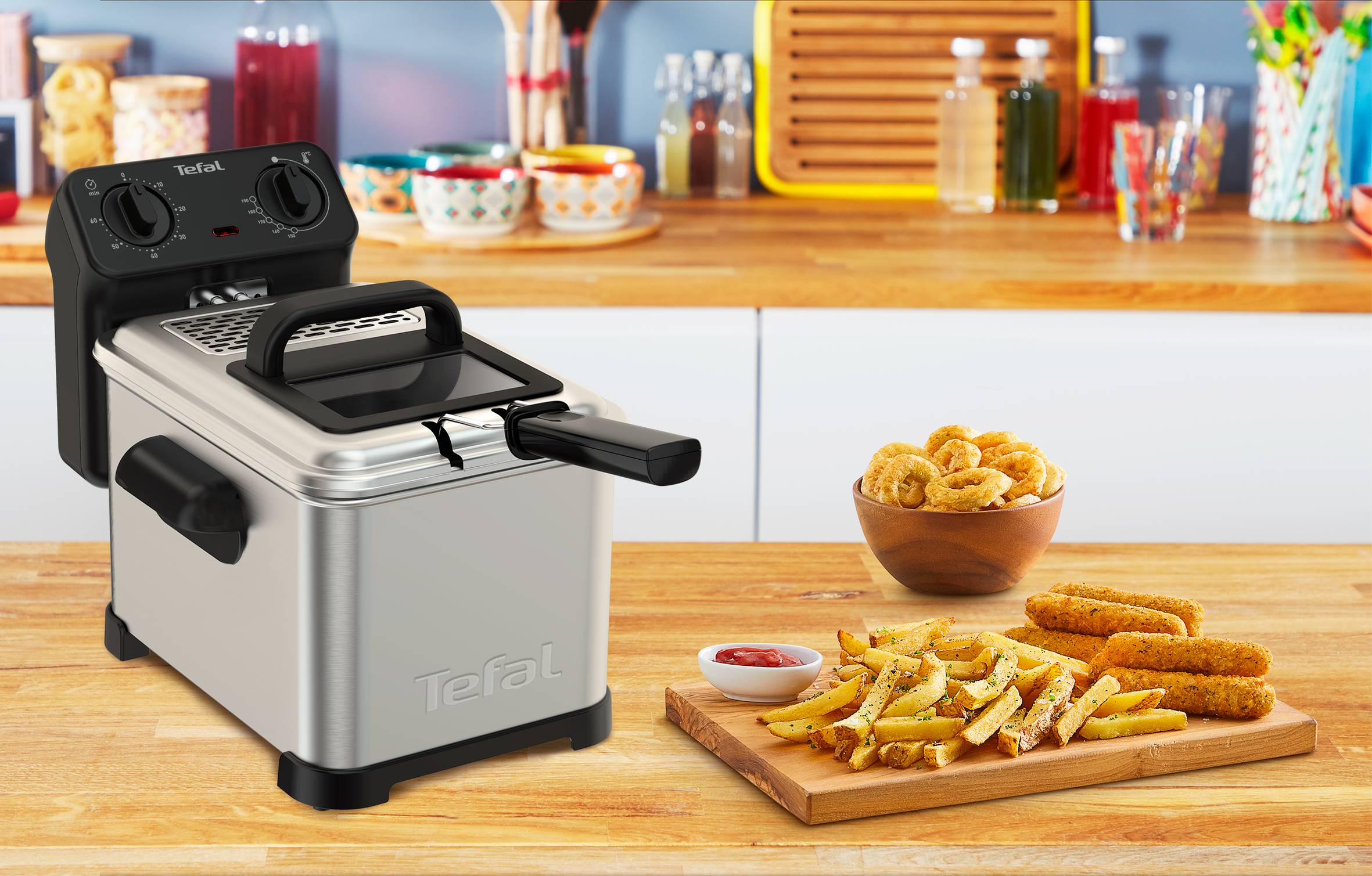 Family Pro 4L, Friteuse,  Minuteur