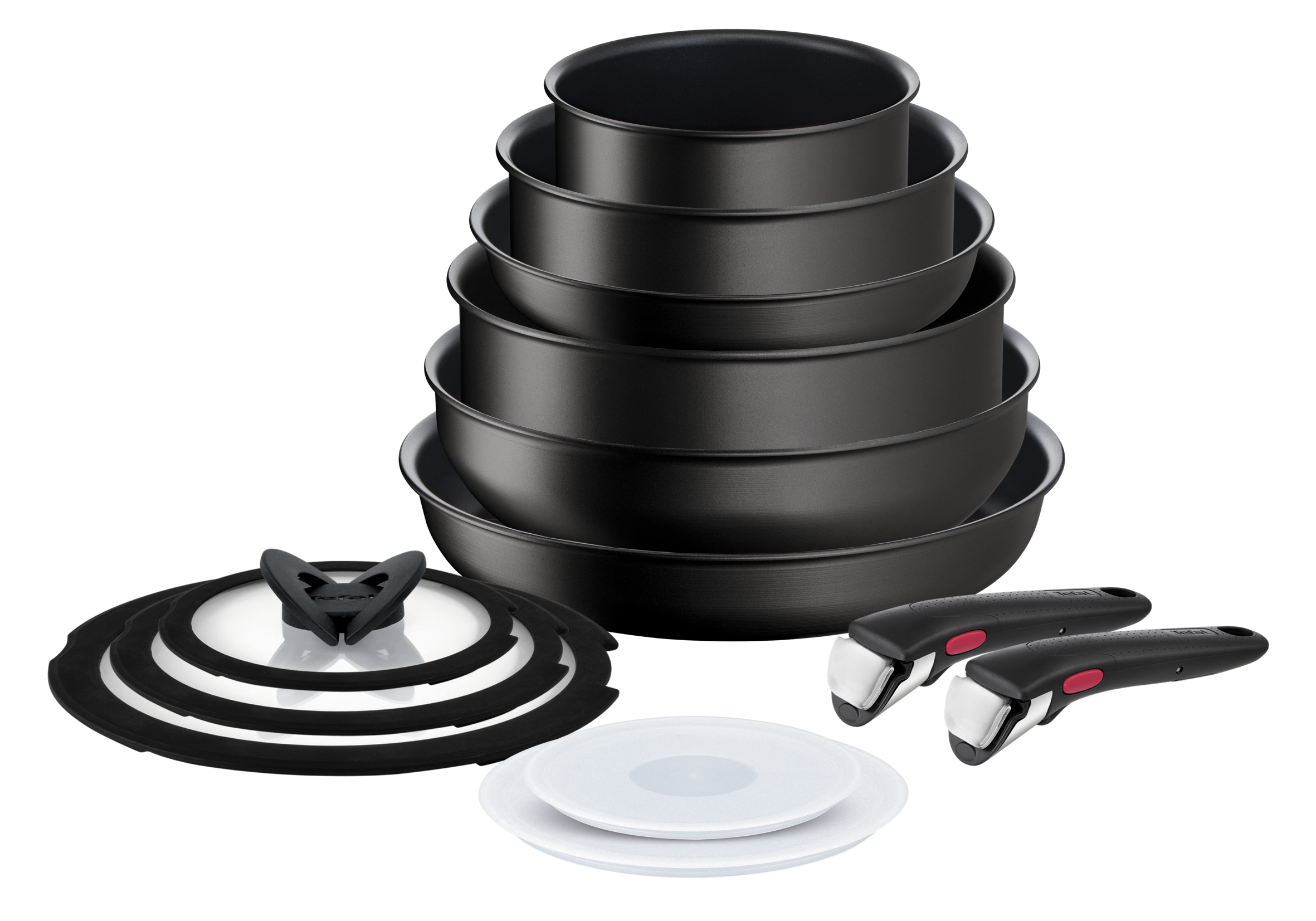 Ingenio Eco Resist, Batterie de cuisine 13pcs, Antiadhésif, Induction