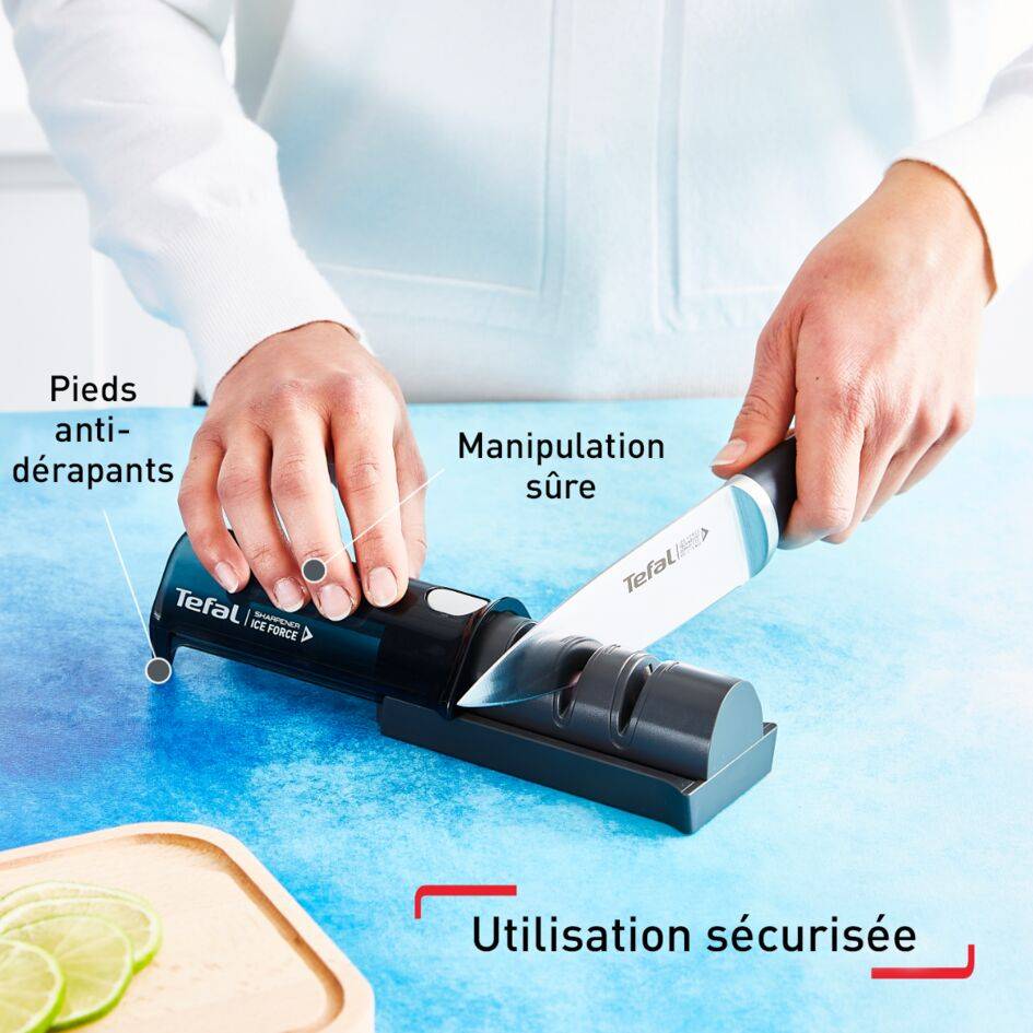 Ice Force Aiguiseur rétractable 12,5x5,9cm