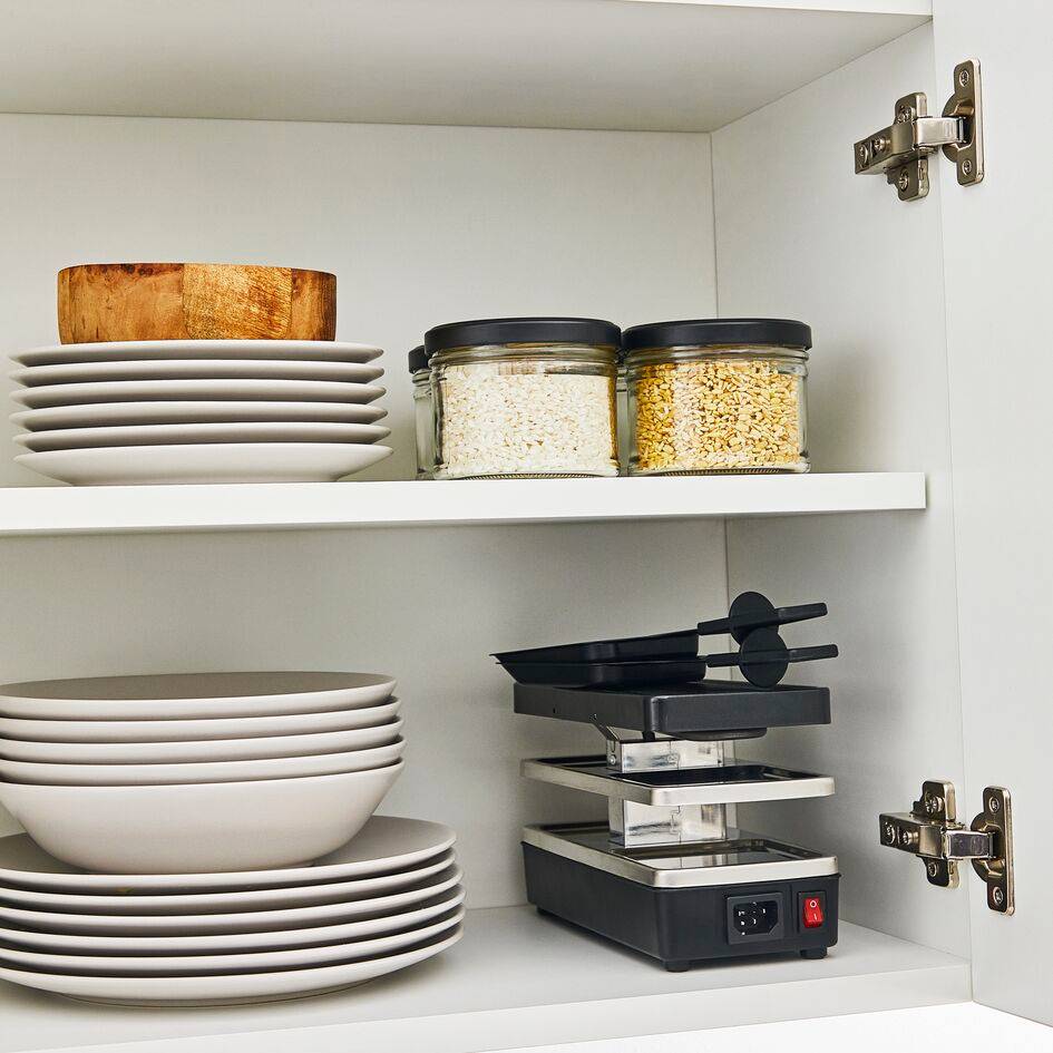 Plug & Share, Appareil à raclette et gril, Modulable, Prises intégrées pour rajout d'appareils