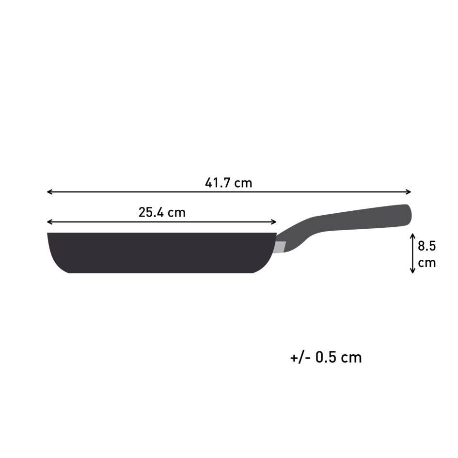 Duetto On, Poêle 24&nbsp;cm, Inox haute qualité, Garantie de 10&nbsp;ans, Induction