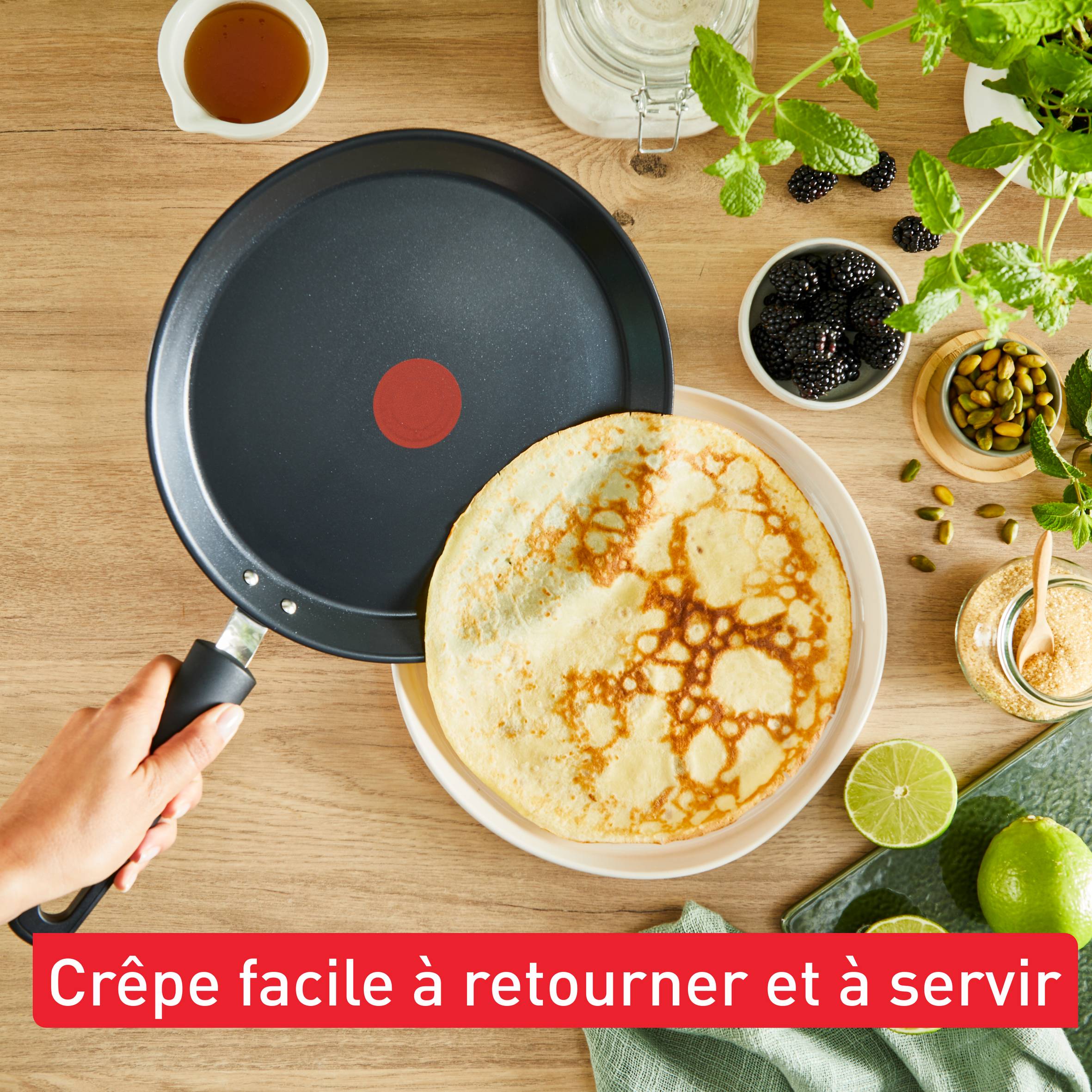 Poêle à crêpes 28 cm Céramique Chdl25