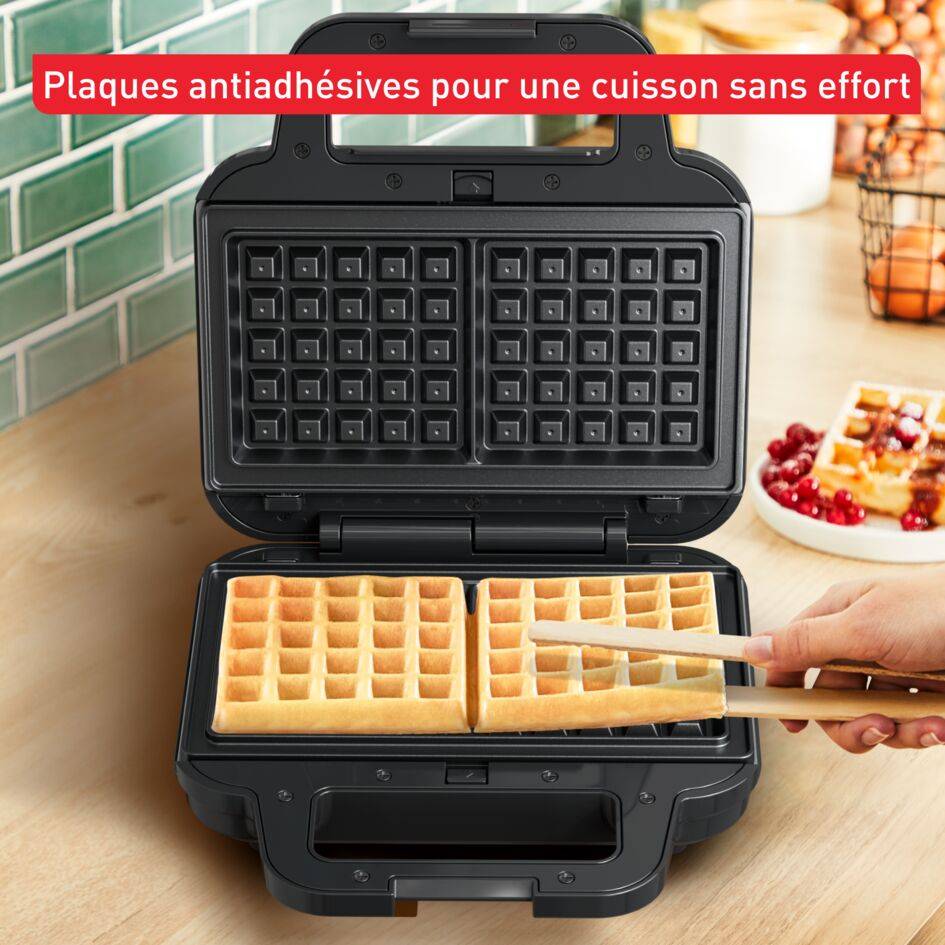UltraCompact 3-en-1, Appareil à gaufres, Sandwichs et Paninis
