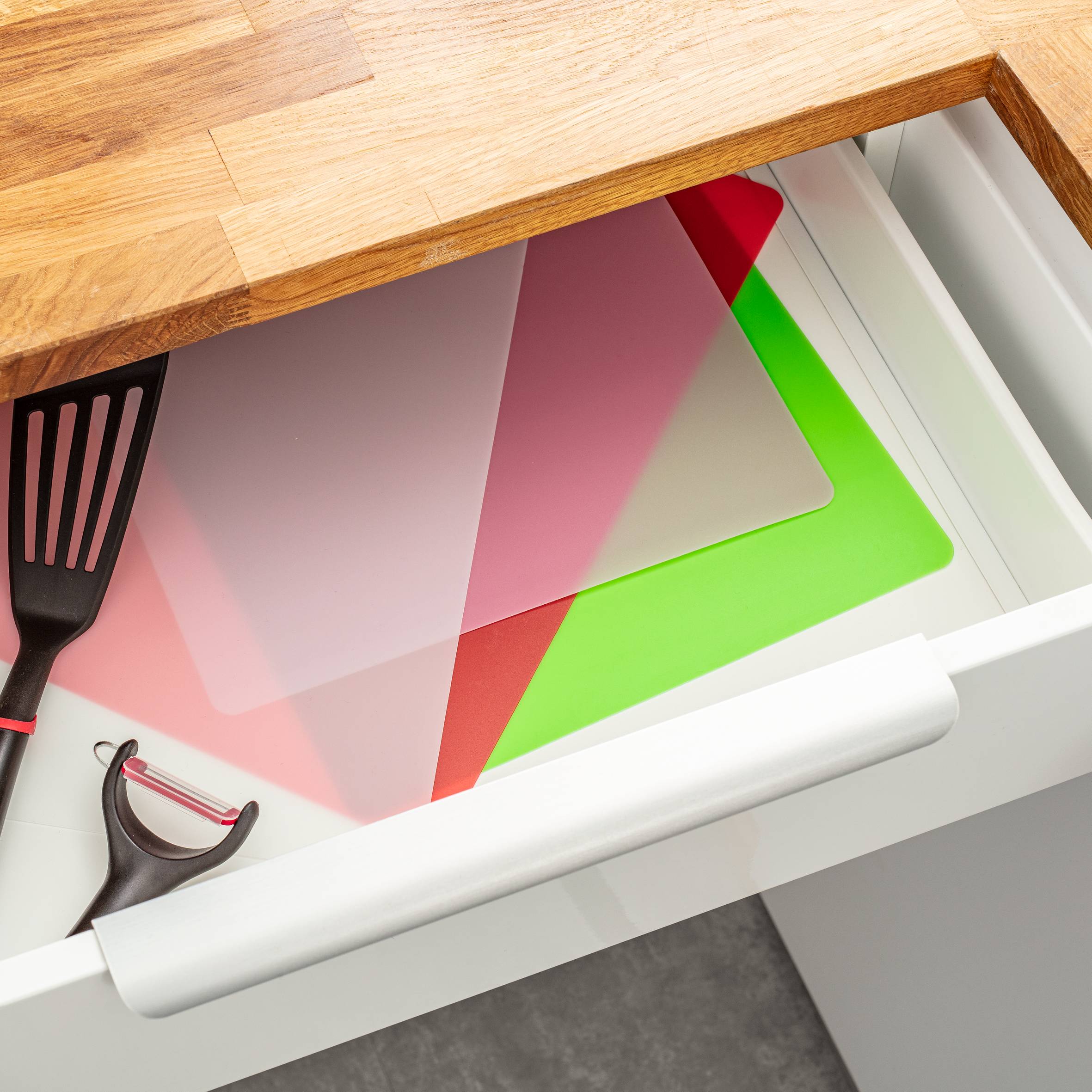 Fresh kitchen accessoires 4 planches à découper flexibles 38x29cm 