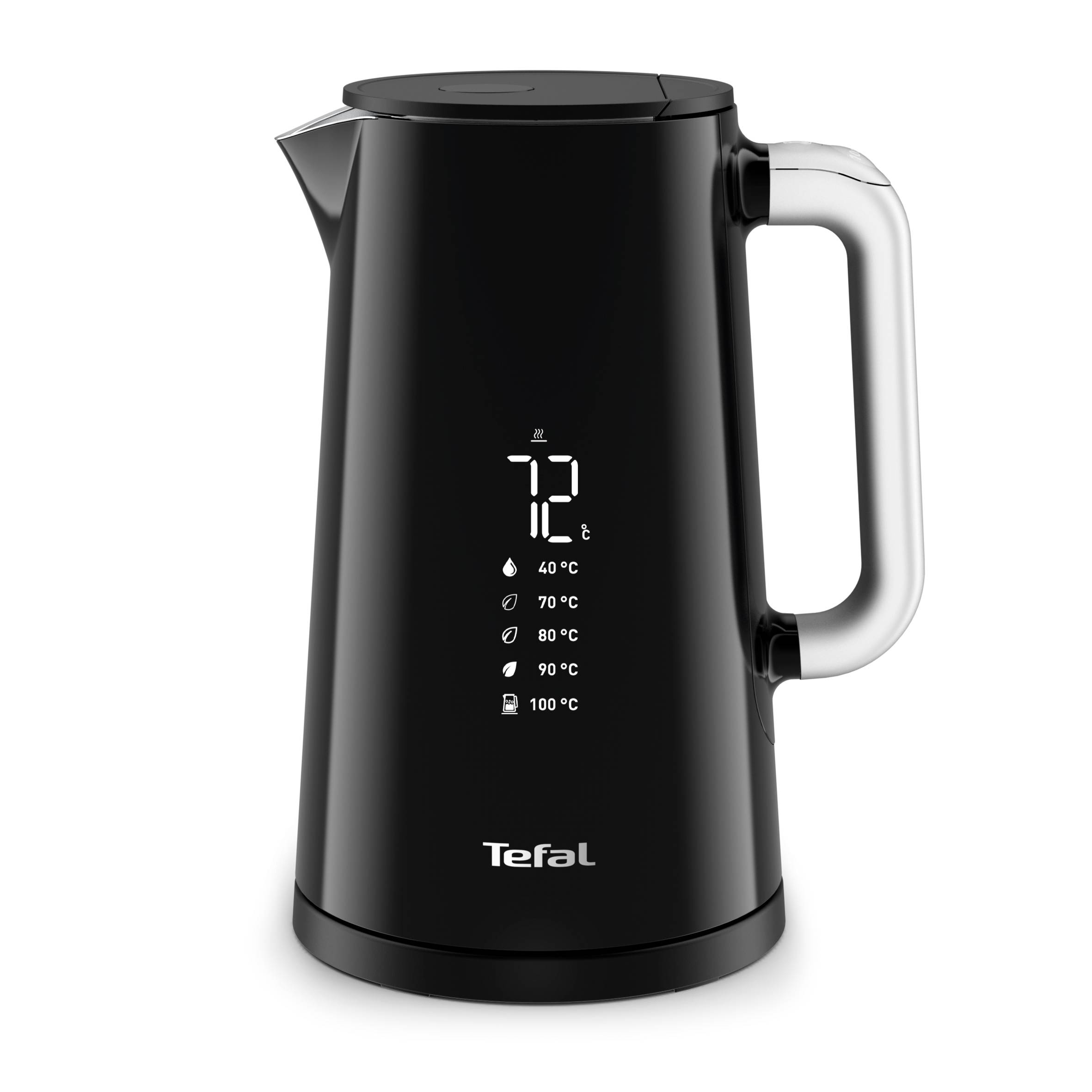 Bouilloire SMART'N LIGHT noire, écran numérique, 1,7L , 5 températures