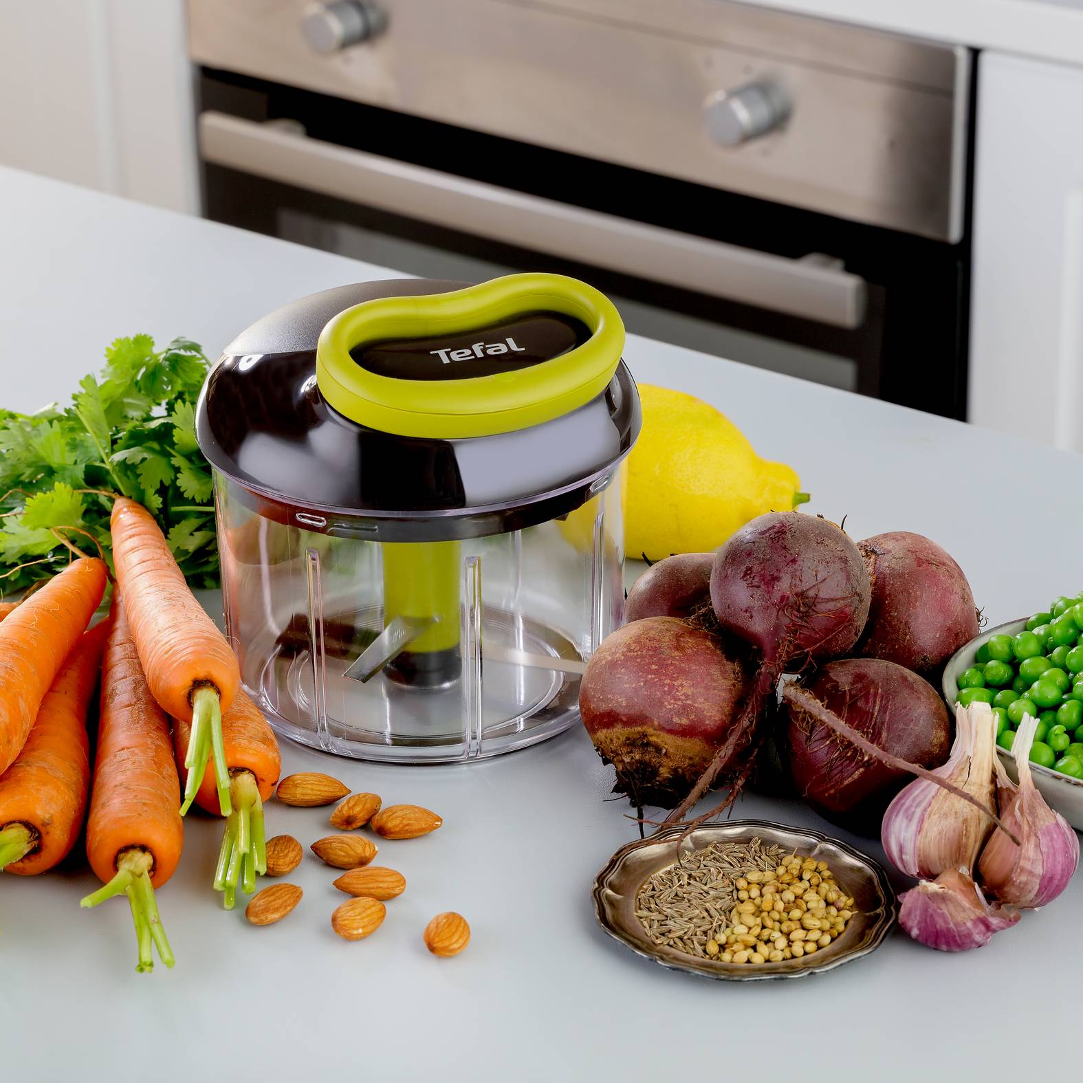 Hachoir manuel 5 secondes kit hachoir 900ml + lame glace pilee