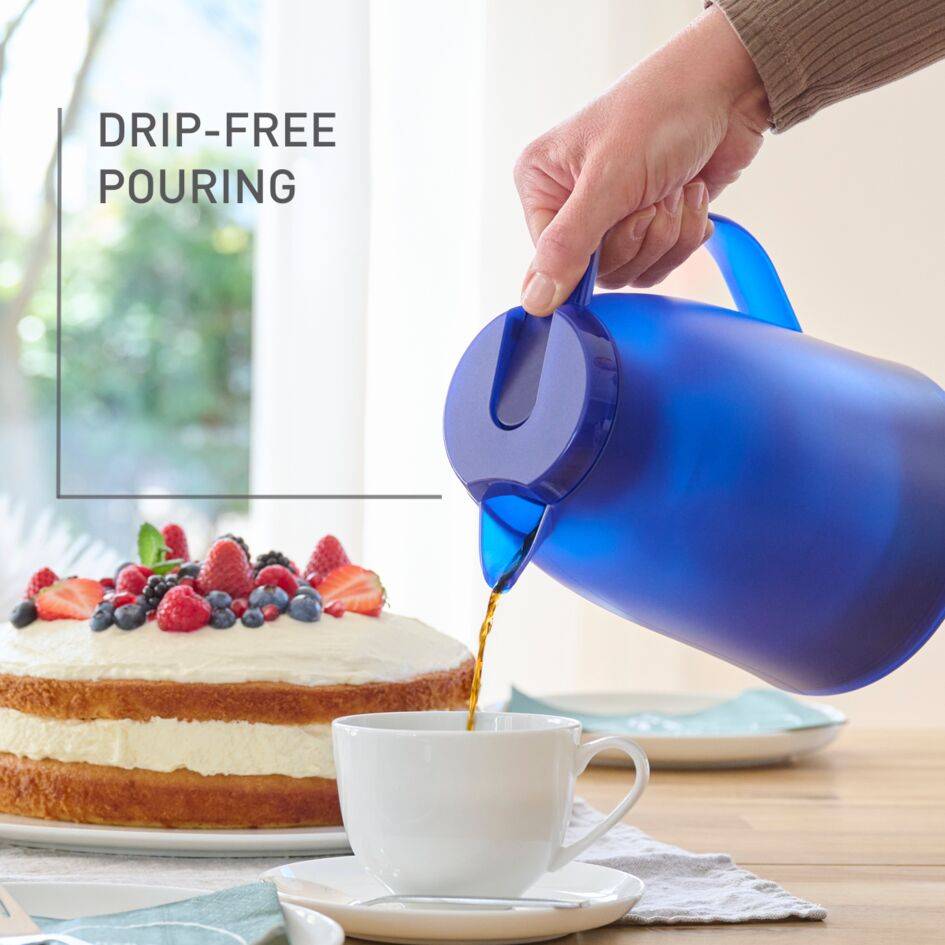 Carafe isotherme 1 L - Bleu translucide MAMBO