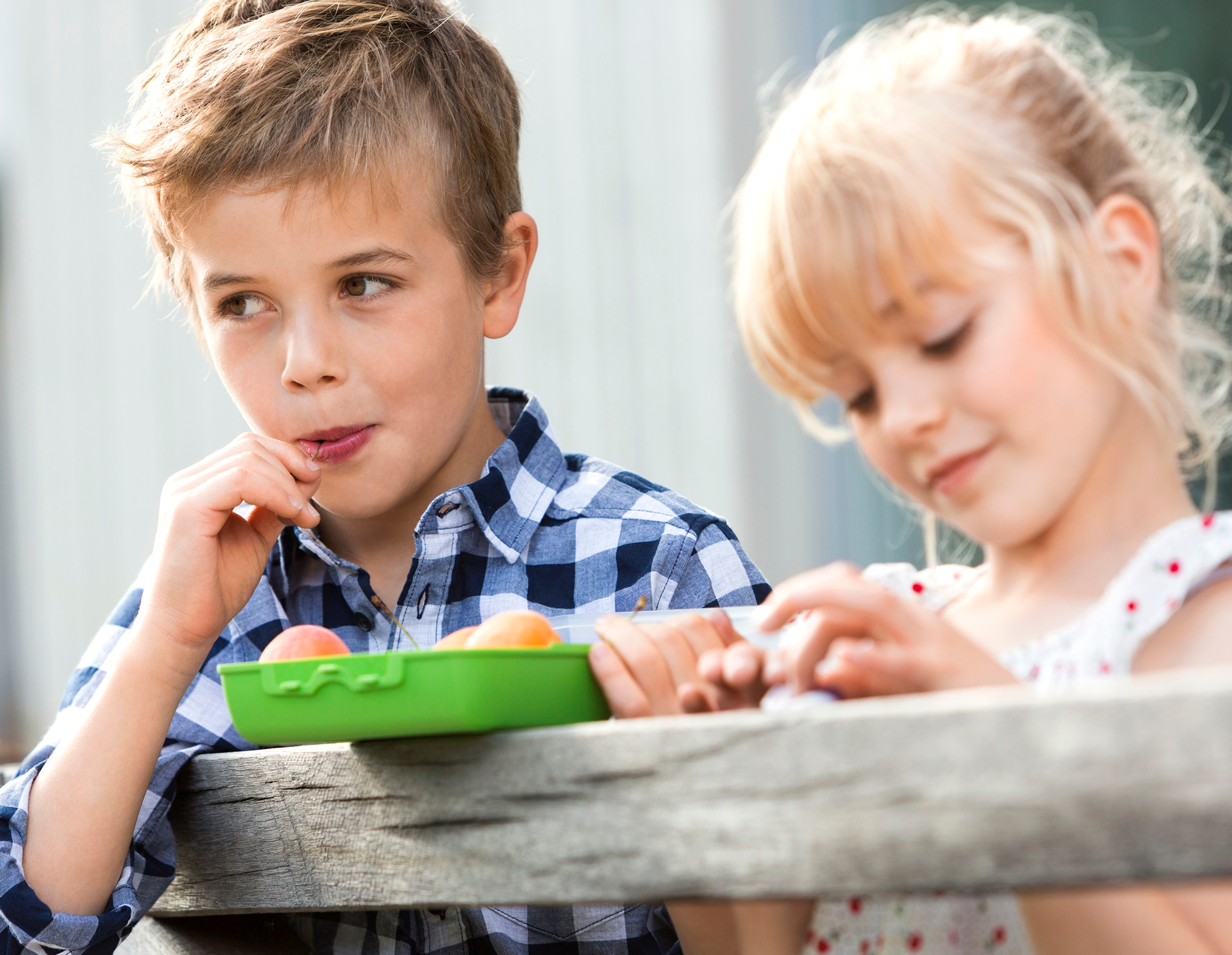 Boite à goûter enfants VARIABOLO turquoise décor monstre