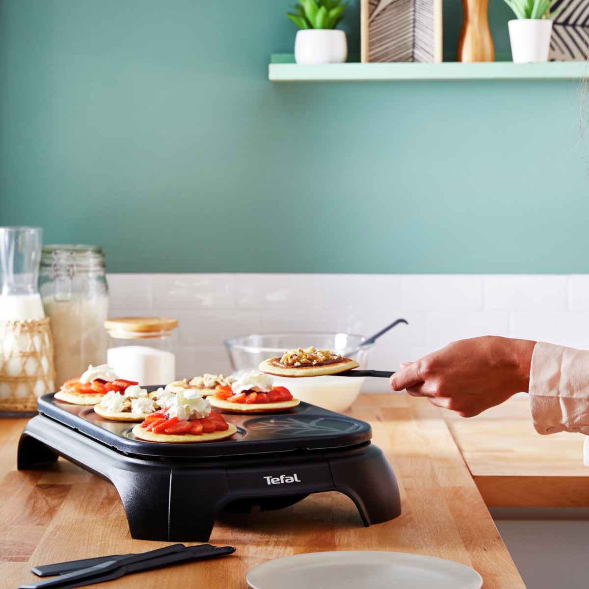 ECO CREP'PARTY ECO CONCU NOIR 6 CREPES