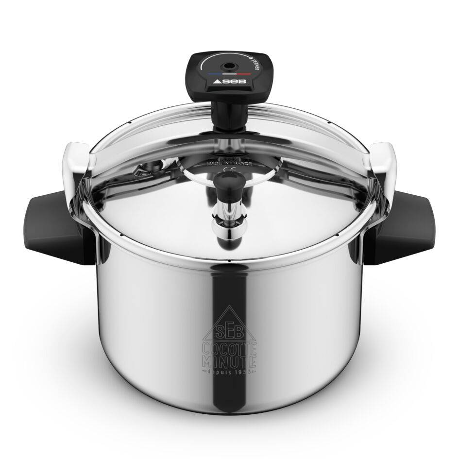 AUTHENTIQUE Eco Cocotte-Minute® 6 L, Induction, Cuisson rapide, Cuisine saine, Fabriqué en France