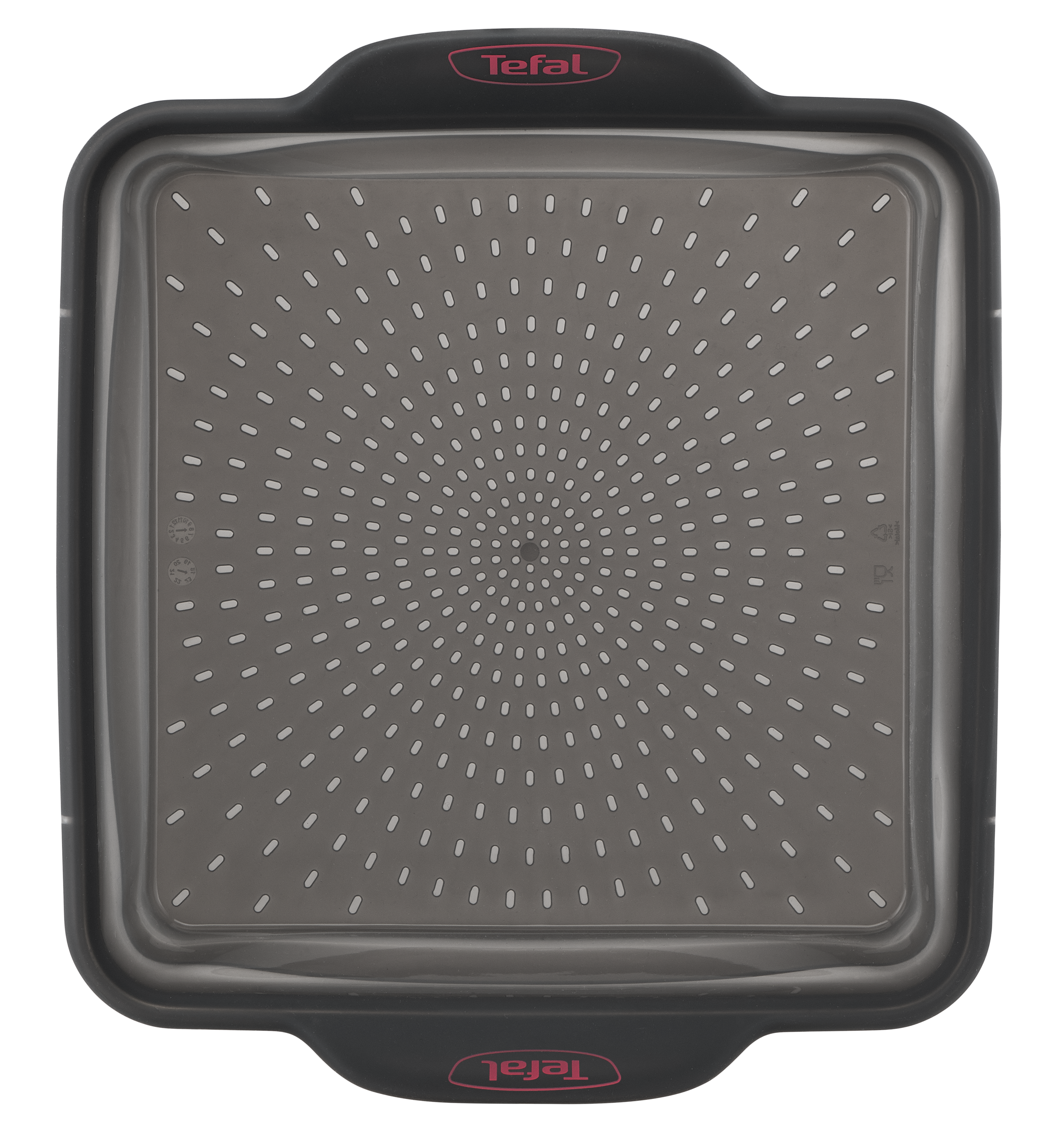 CRISPYBAKE Moule à cake carré silicone rétractable 23X23 cm