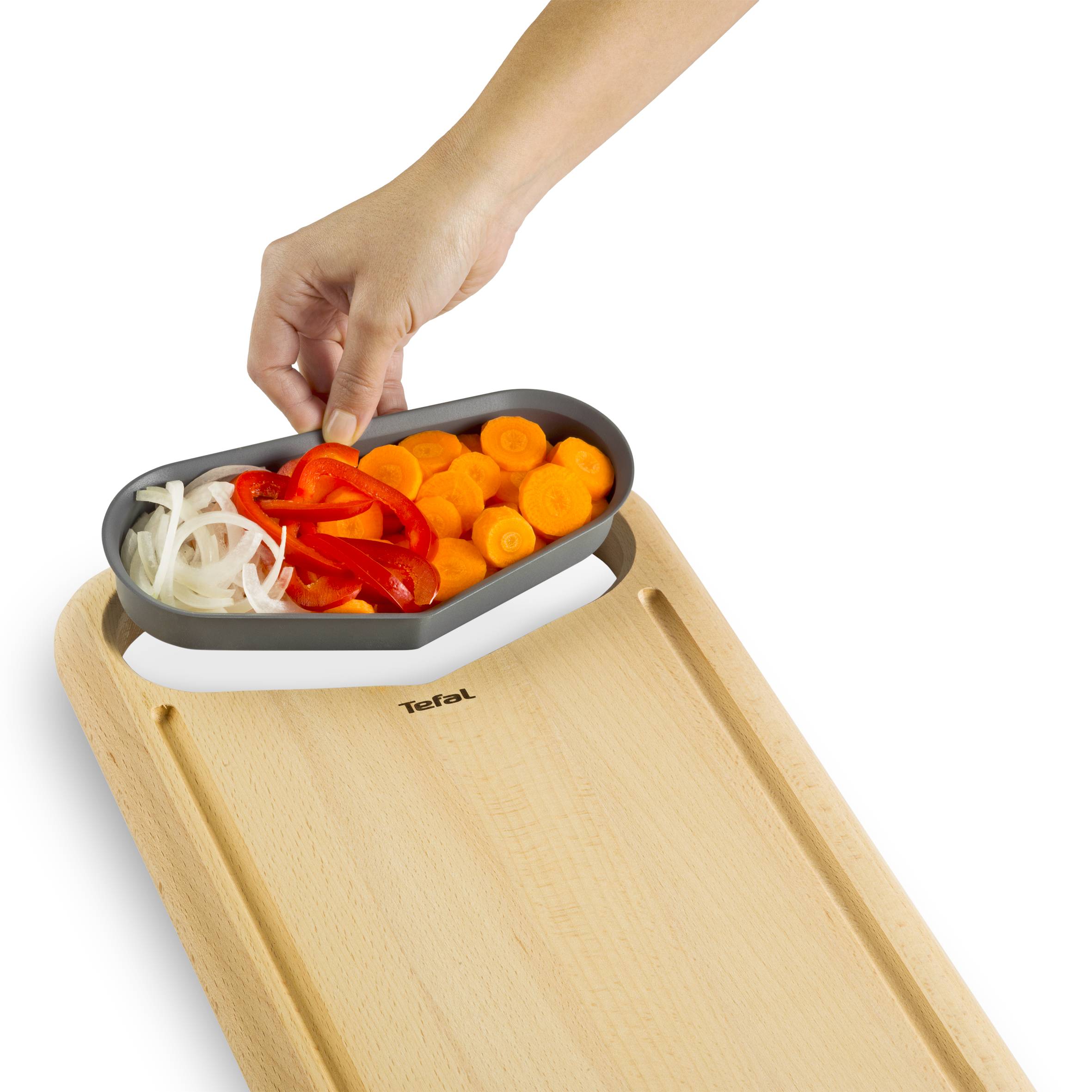 COUTEAU COMFORT Planche à découper bois