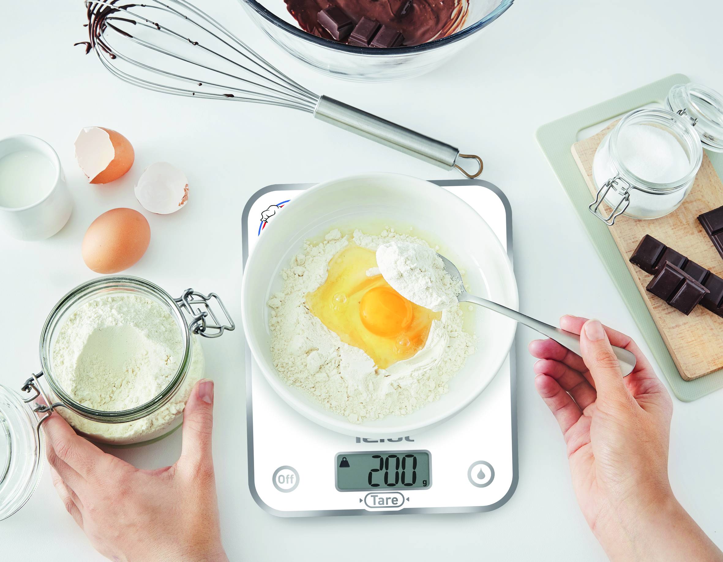 OPTISS DECOR Balance de cuisine Chandeleur