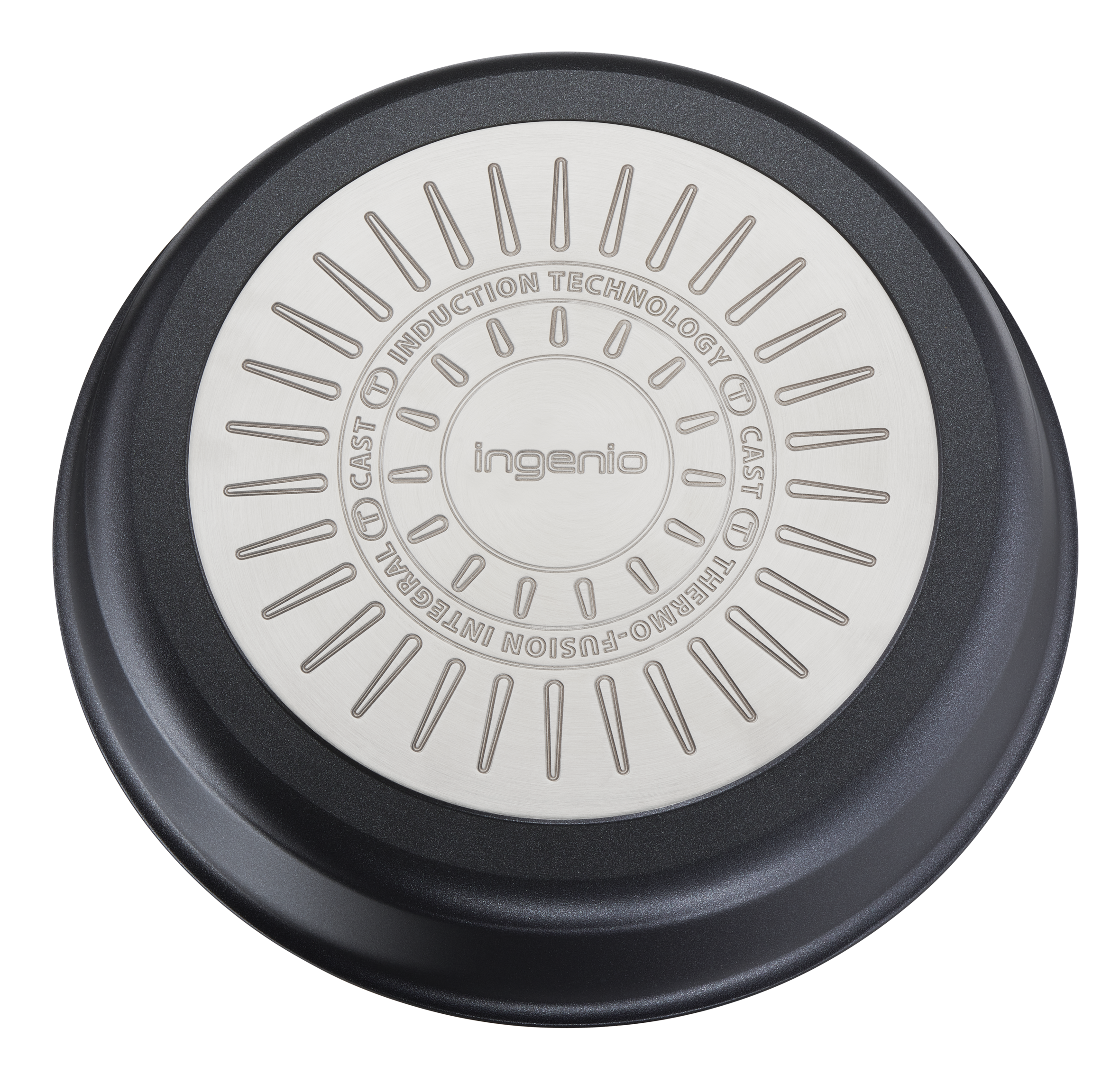 Ingenio Eco Resist, Antiadhésif, Poêle grill 26 cm, Induction