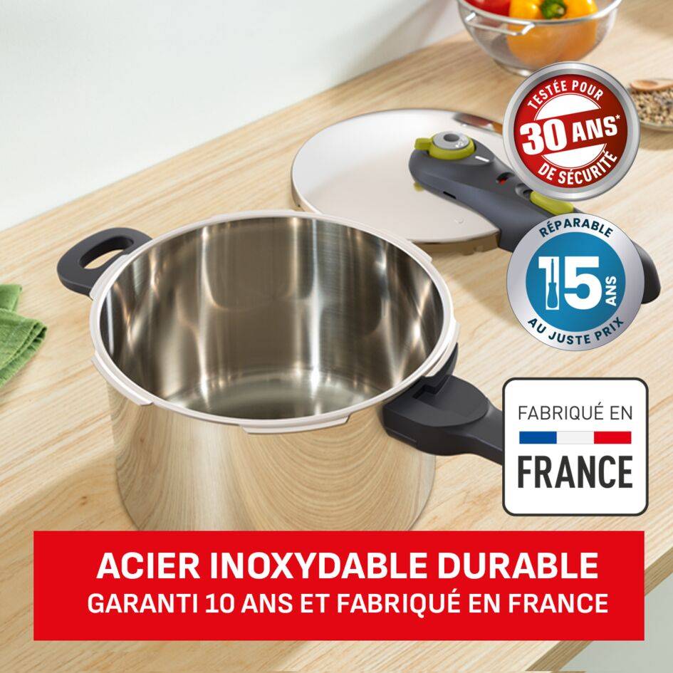 SECURE 5 NEO Cocotte minute® 8 L Induction