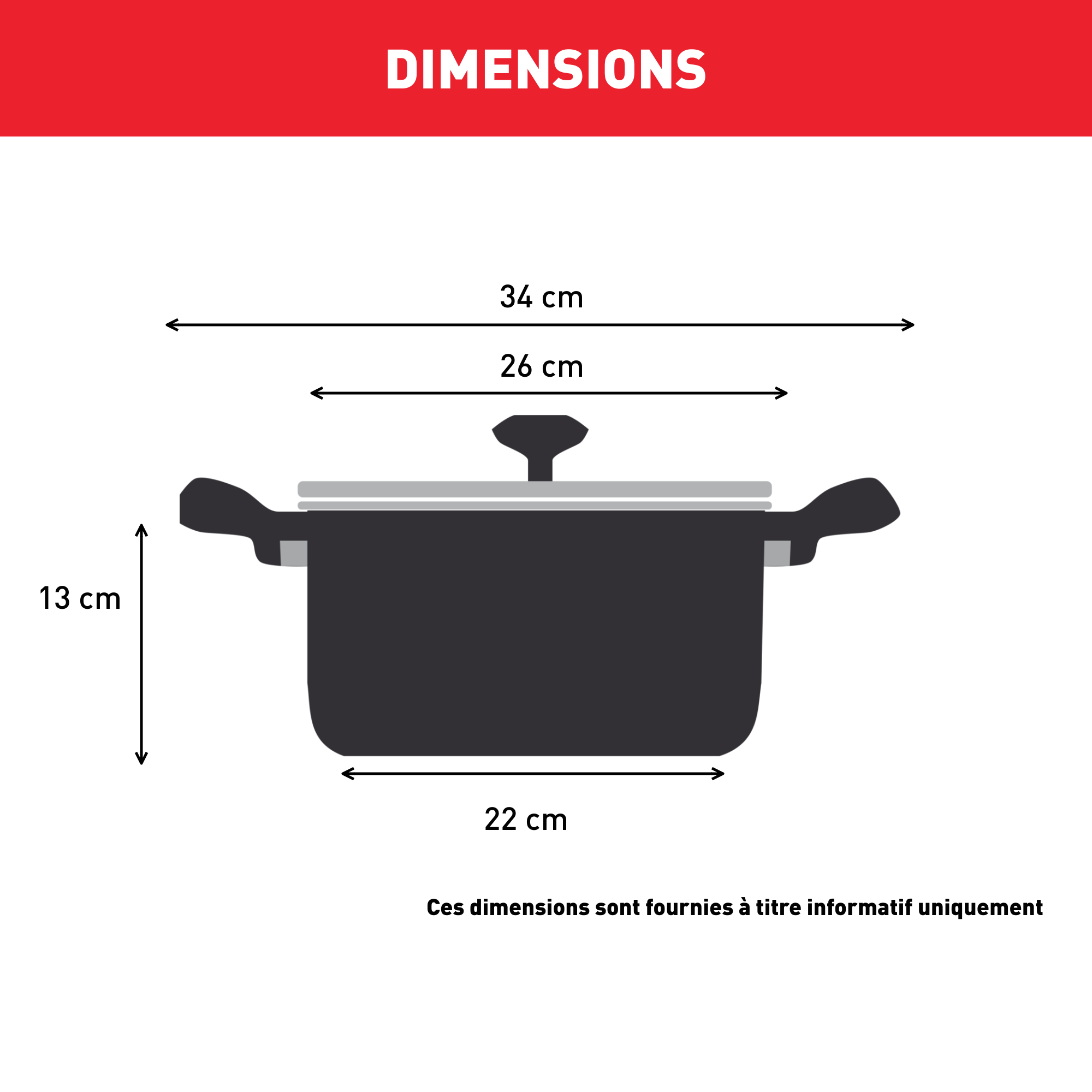 Nordica faitout 24cm