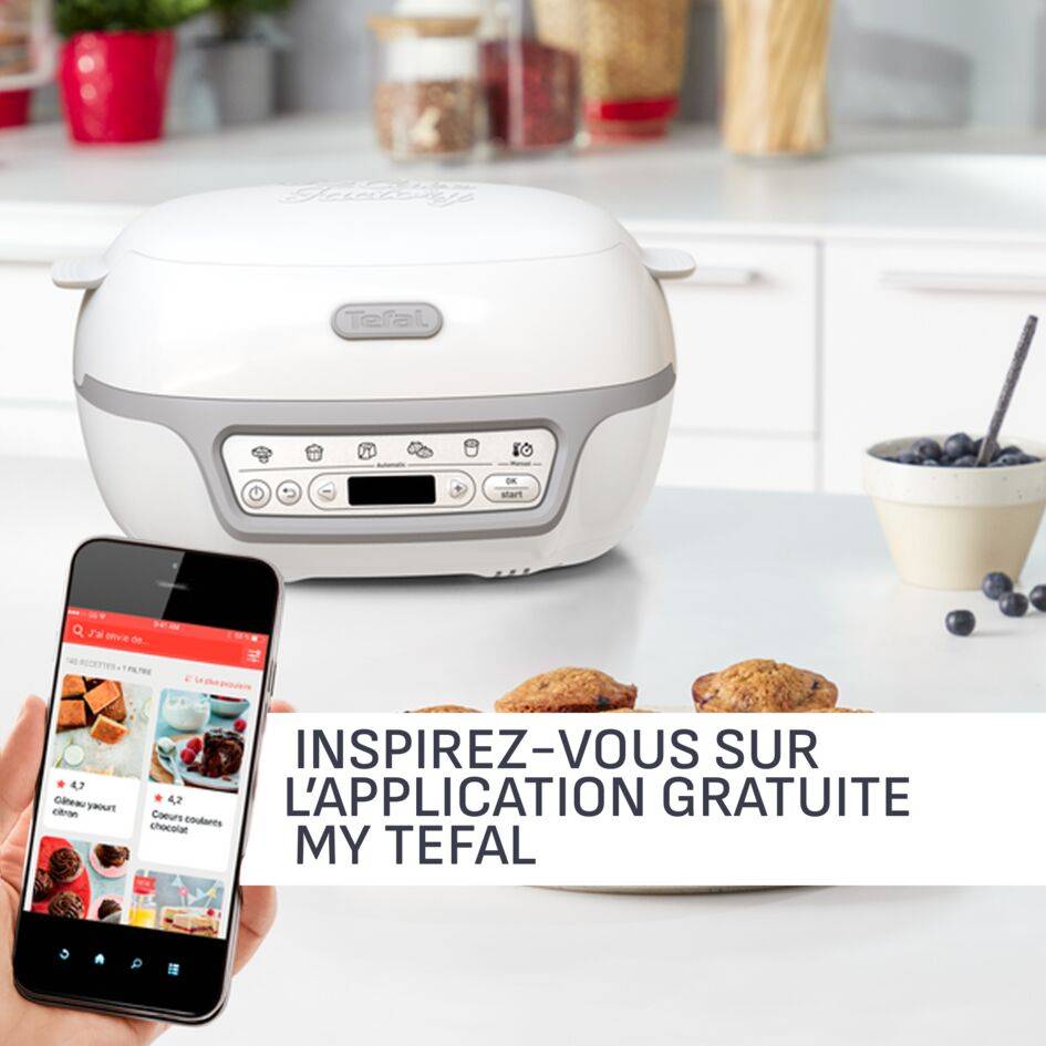 Cake Factory Délices, Four à gâteaux, 5 programmes, mode manuel, moules muffins, cakes, madeleines, verrines