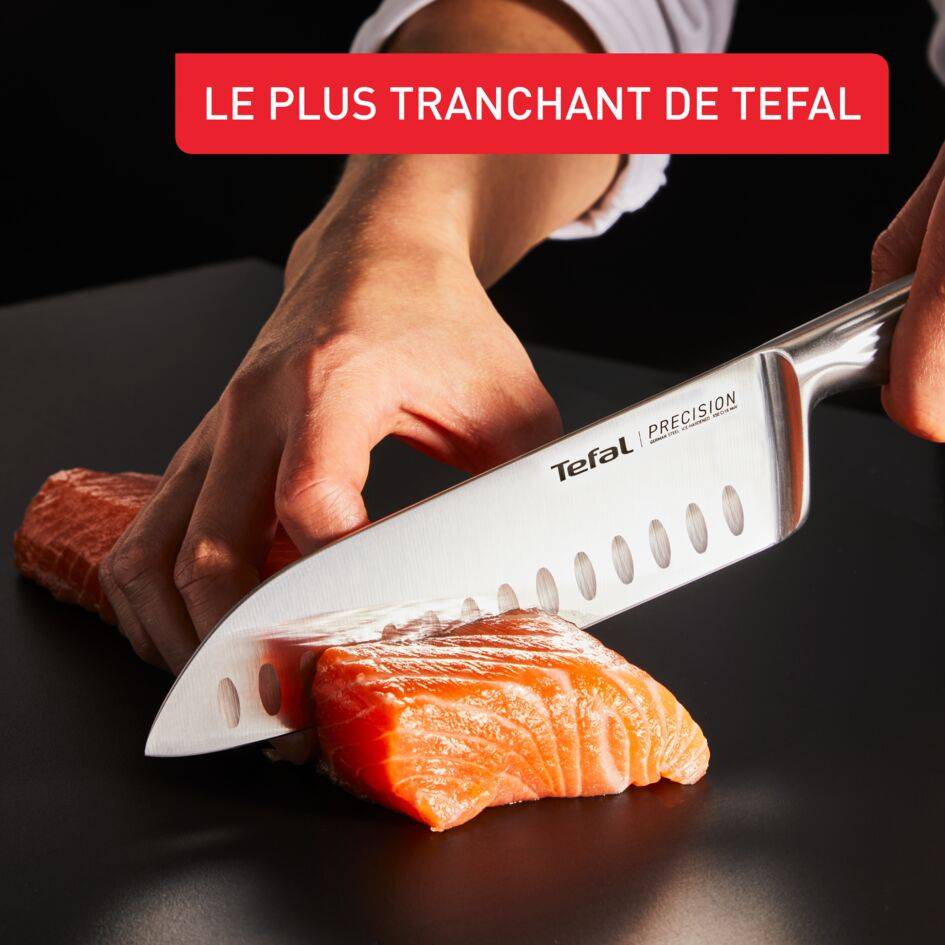 Precision Couteau de cuisine Santoku 16,5 cm