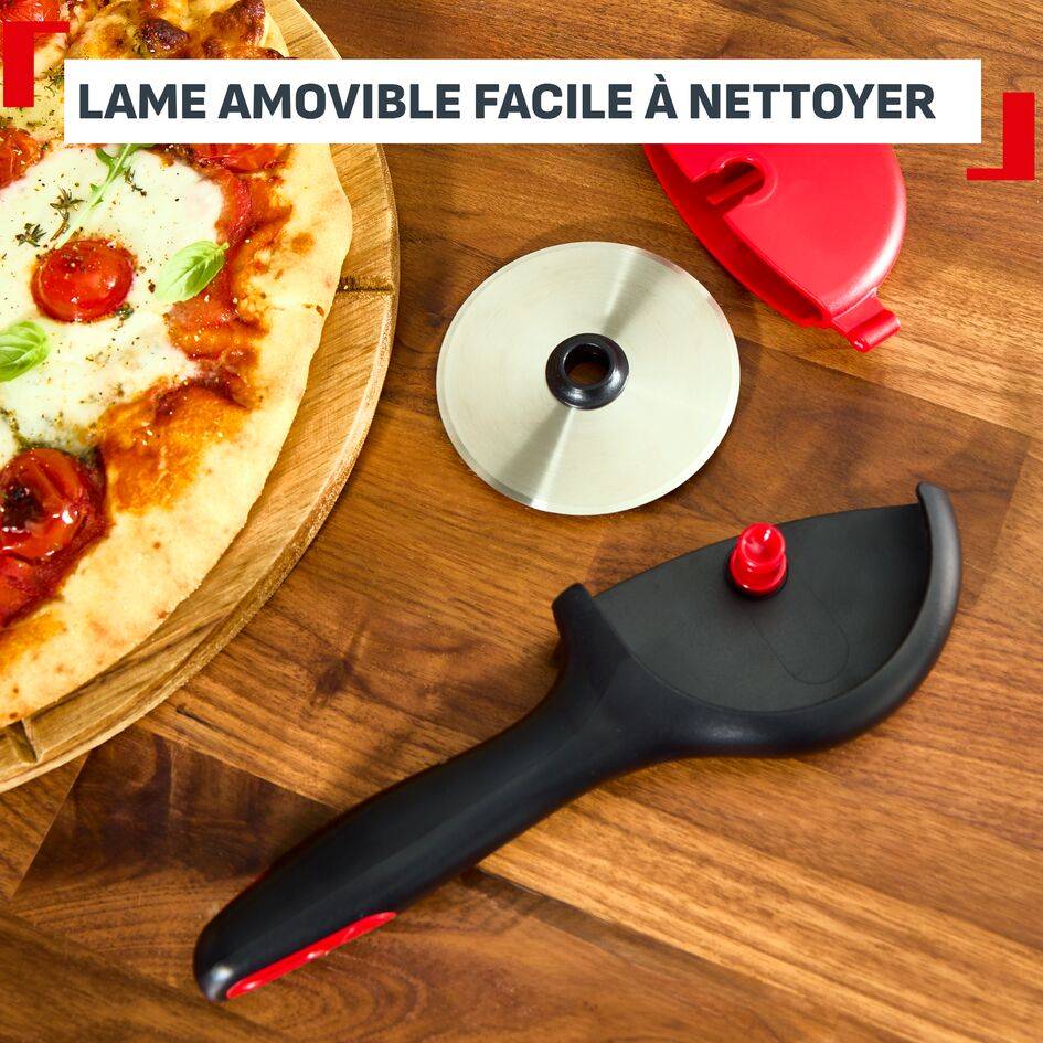 Ingenio+, Découpe-pizza, Étui de protection et de rangement, Lame amovible