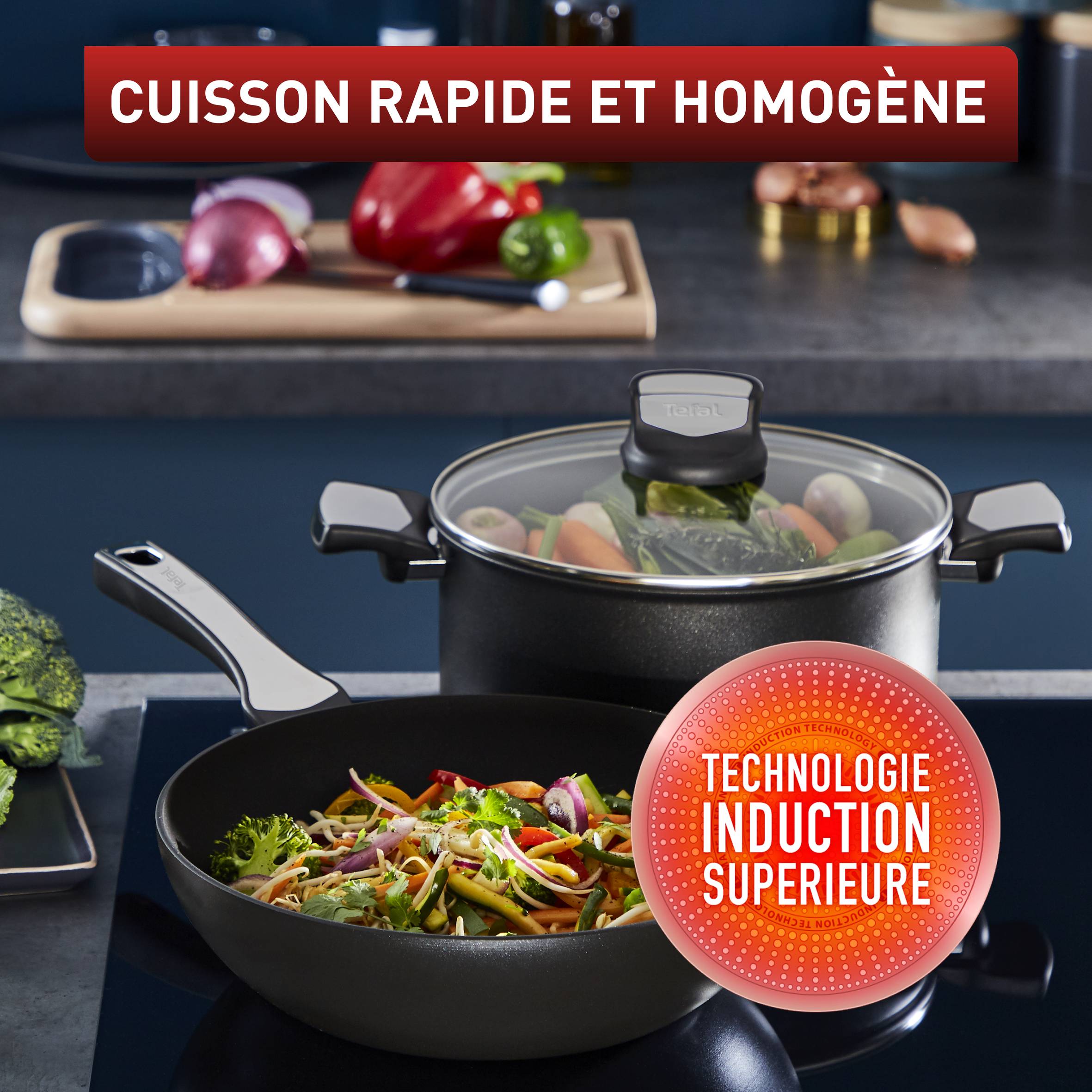 UNLIMITED ON Sauteuse 2 anses 28 cm