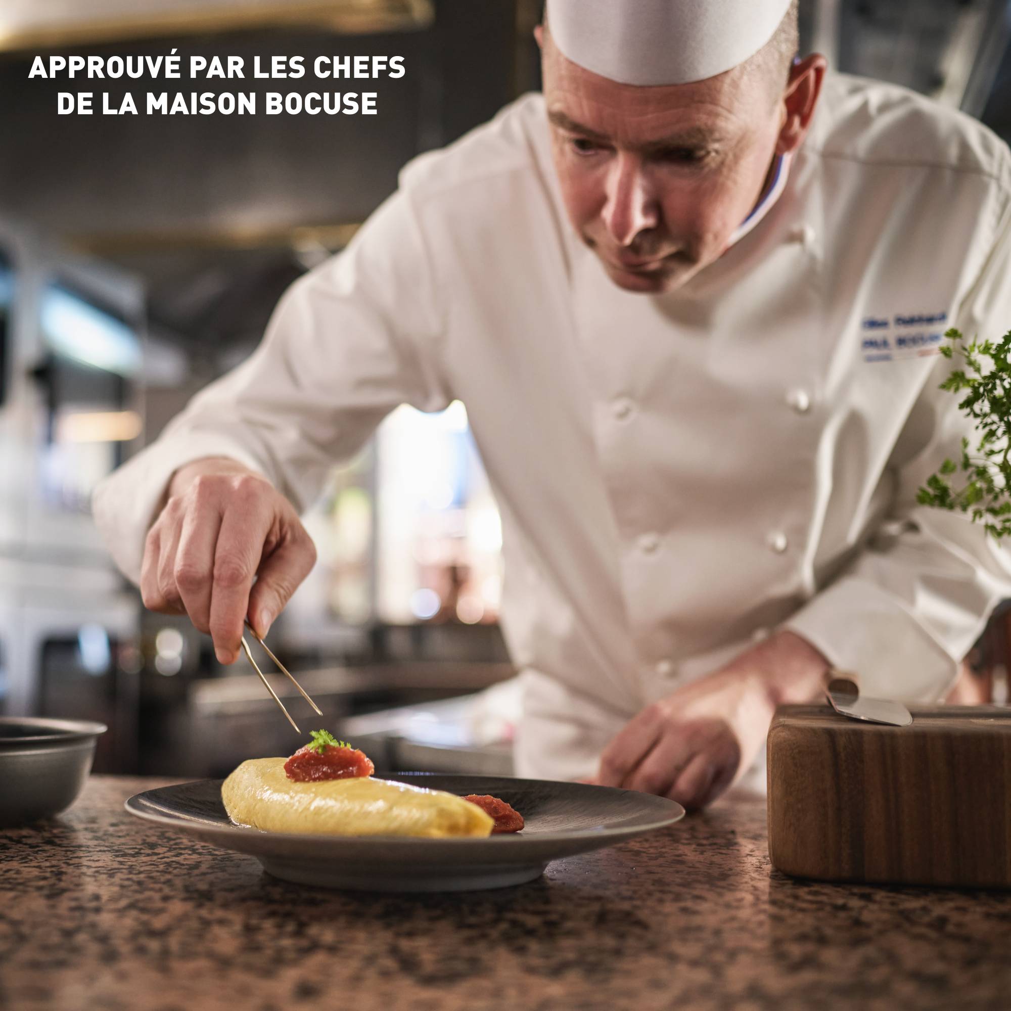 Tefal x Bocuse, Sauteuse antiadhésive 26 cm avec couvercle