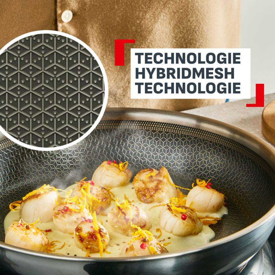 Master Ceramic, Poêle 20&nbsp;cm, Revêtement inox et céramique, Induction