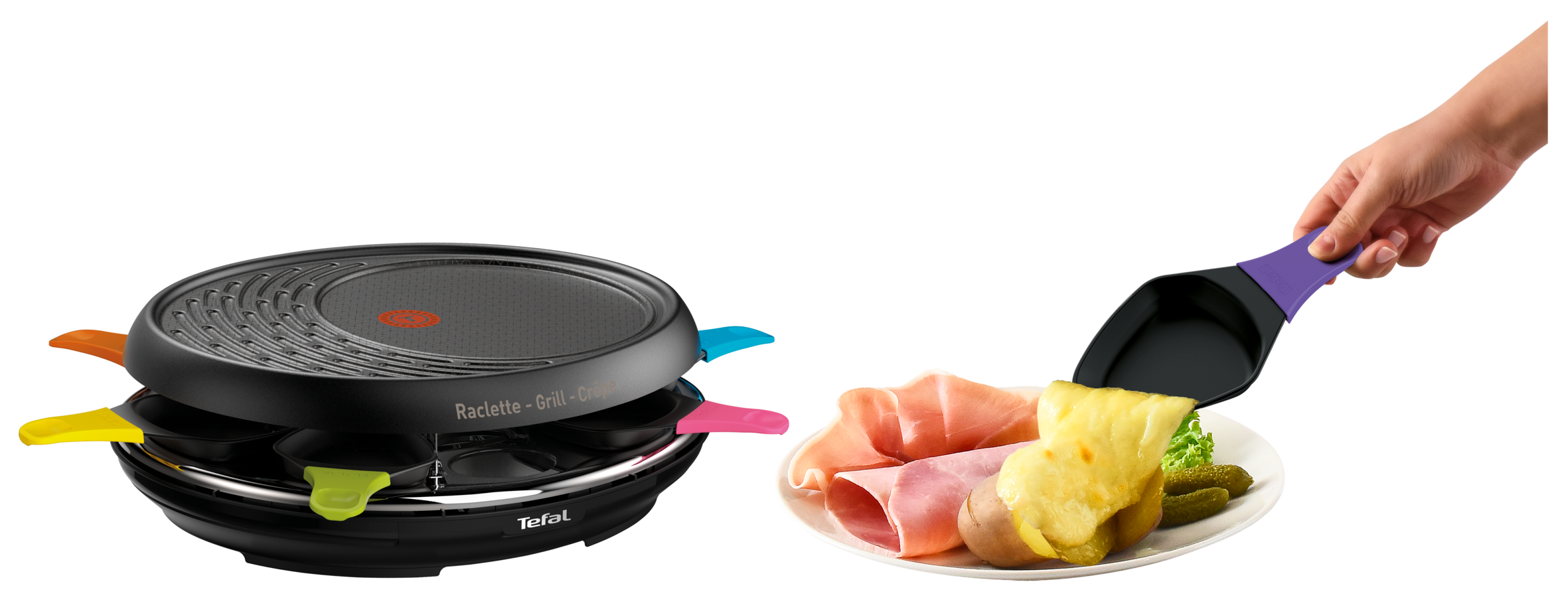 COLORMANIA GRIL CRÊPE 8 COUPELLES NOIRE