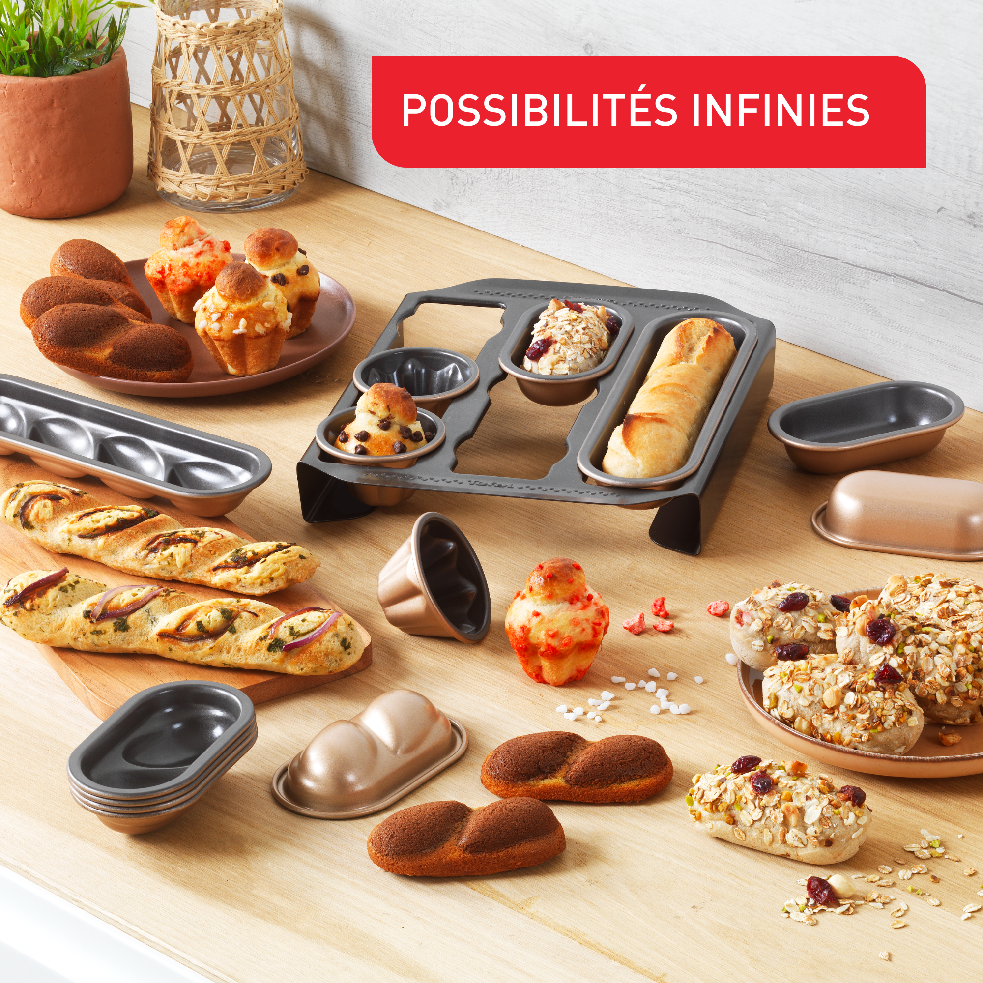 Creabake 3 moules à petite torsade