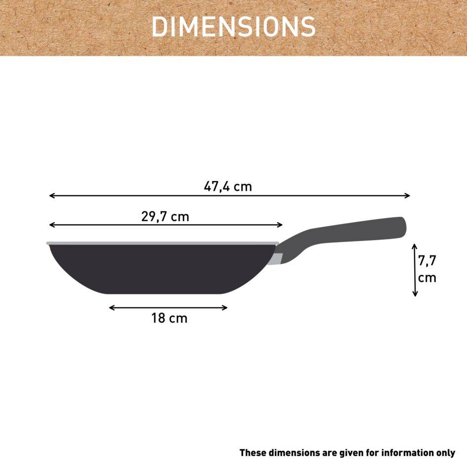 Renew On, Wok, Céramique, Induction, 28cm