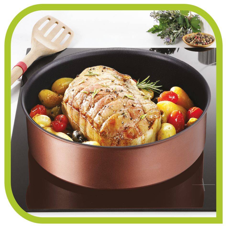INGENIO  ECO-RESPECT Sauteuse 24 cm
