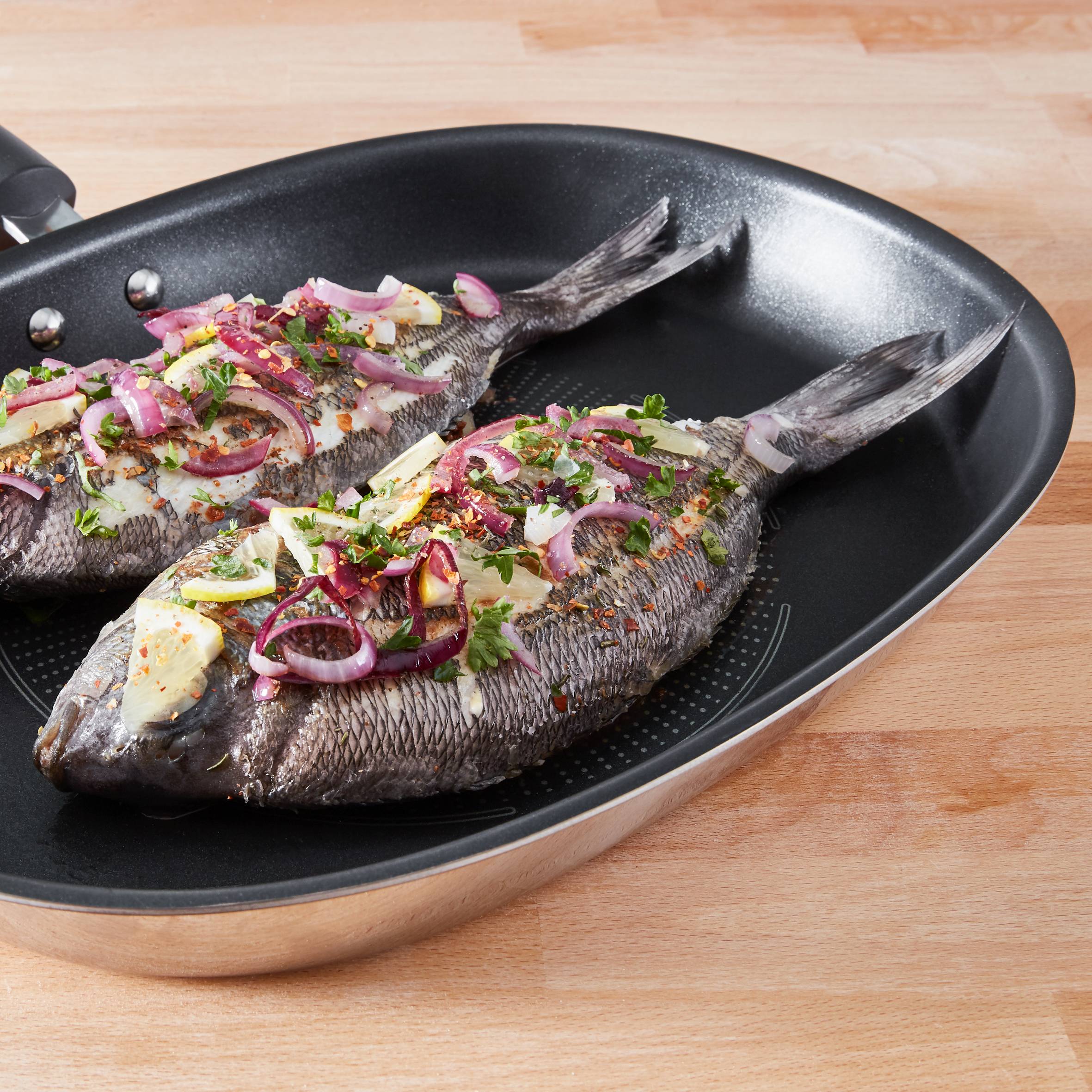 Emotion poêle à poisson 36x26cm