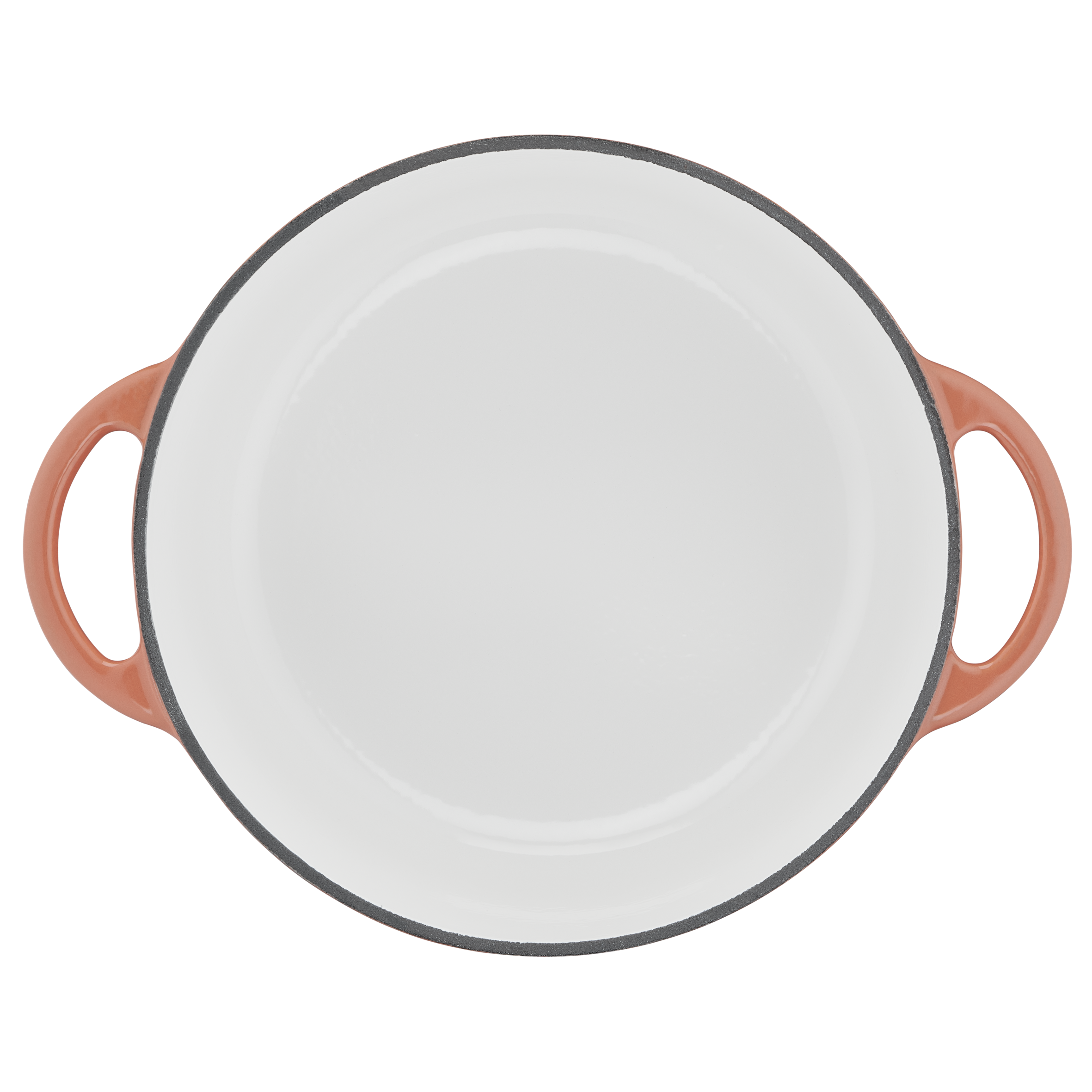 LOV, Cocotte en fonte ronde 25 cm, Induction, Four, Éco-conçue, Terracotta