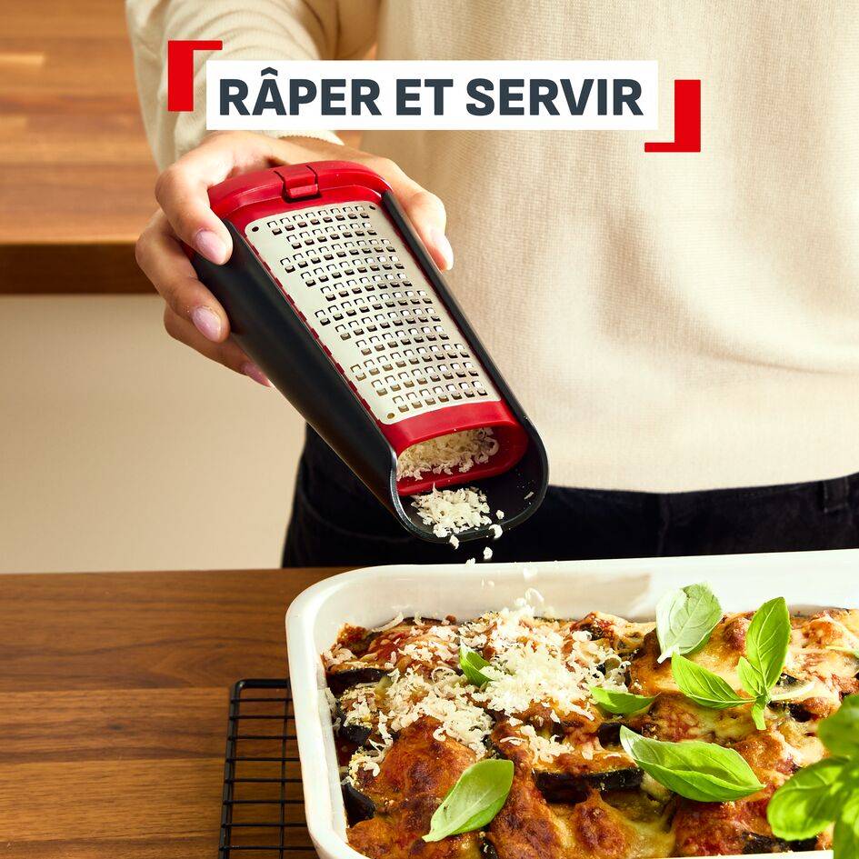 Ingenio+, Râpe avec boîte, Double face