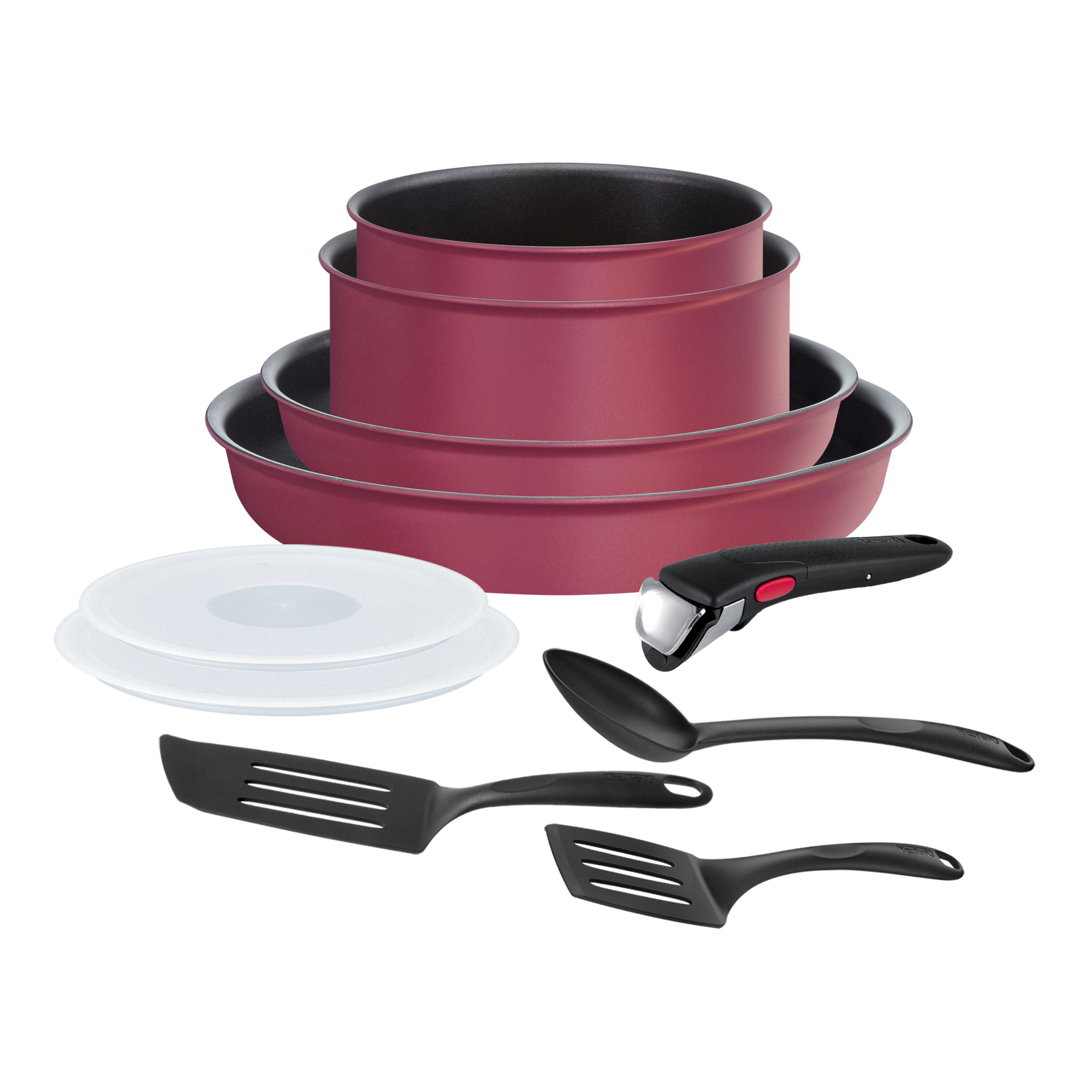 Ingenio Performance, Batterie de cuisine 10pcs, Antiadhésif, Induction