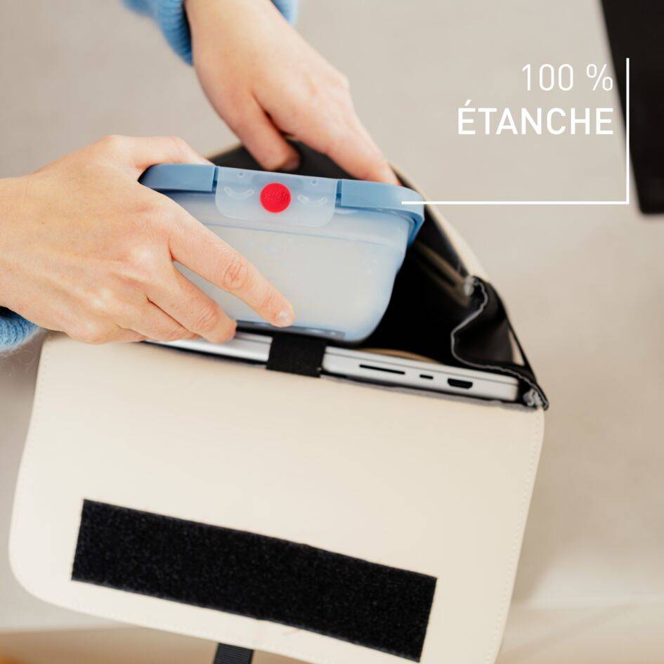 ONECLICK, Set 3 boîtes, 0,5L, Bleu