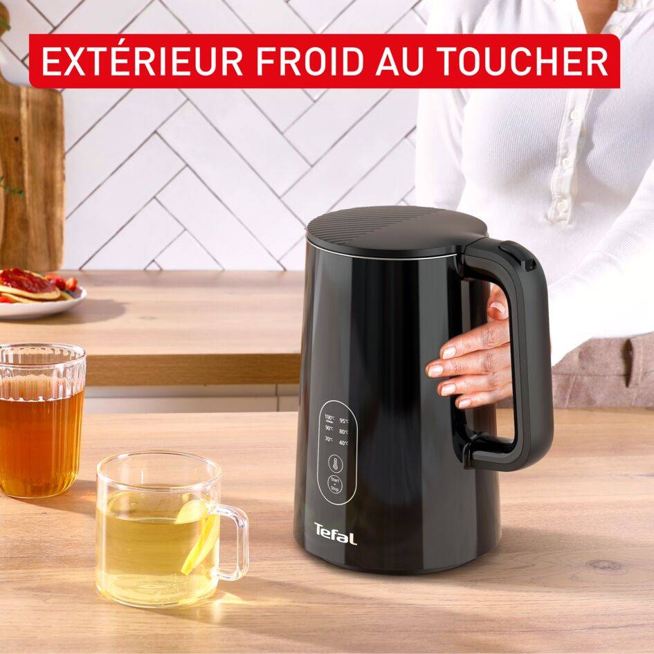 Thermo Protect Control, Bouilloire électrique, Acier inoxydable, 1,5&nbsp;L