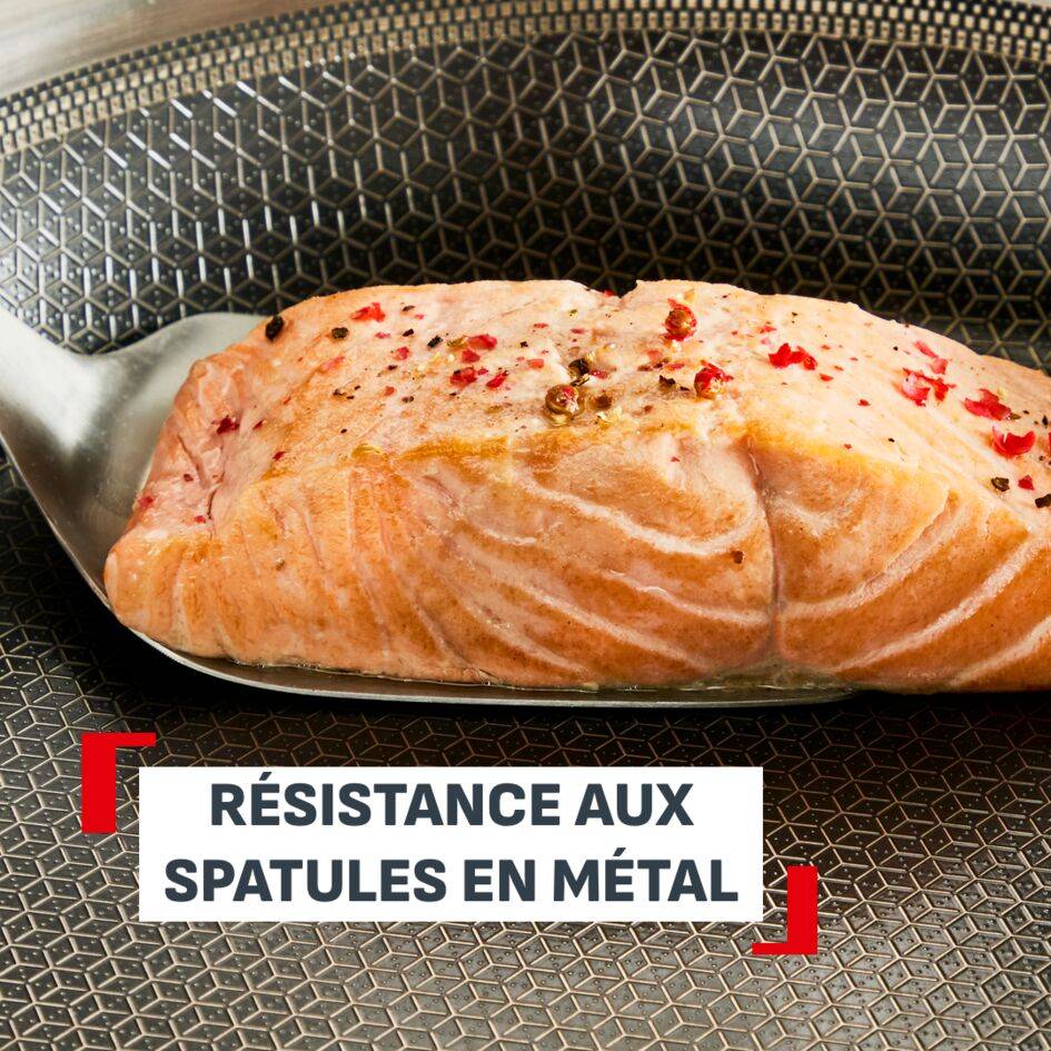 Master Ceramic, Casserole 18 cm, Revêtement inox et céramique, Induction