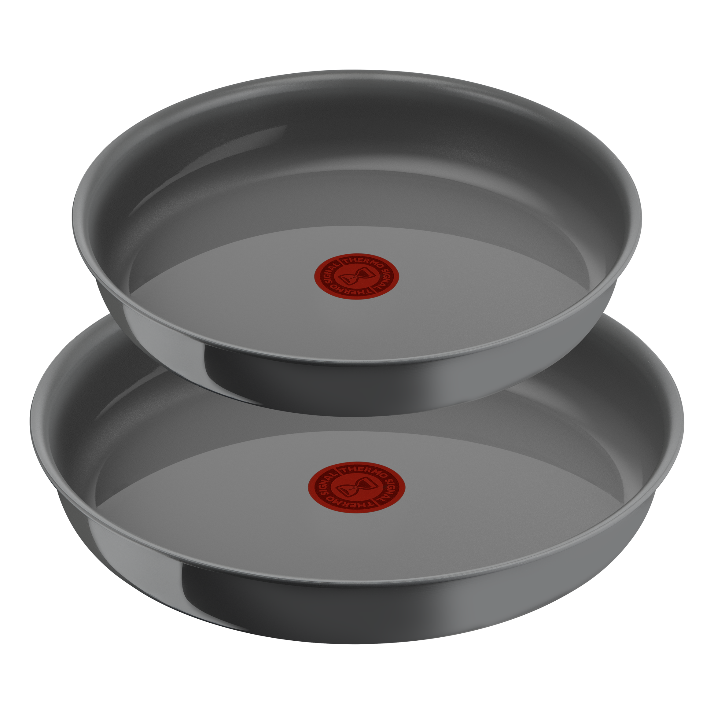 Ingenio Renew On, Céramique antiadhésive, Poêles 24/28 cm + poignée, Induction